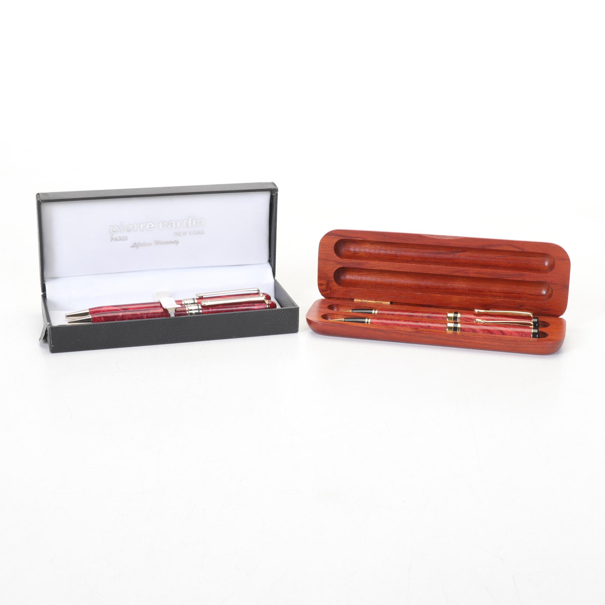 Pierre Cardin Ballpoint Pen, Pencil, Case and More
