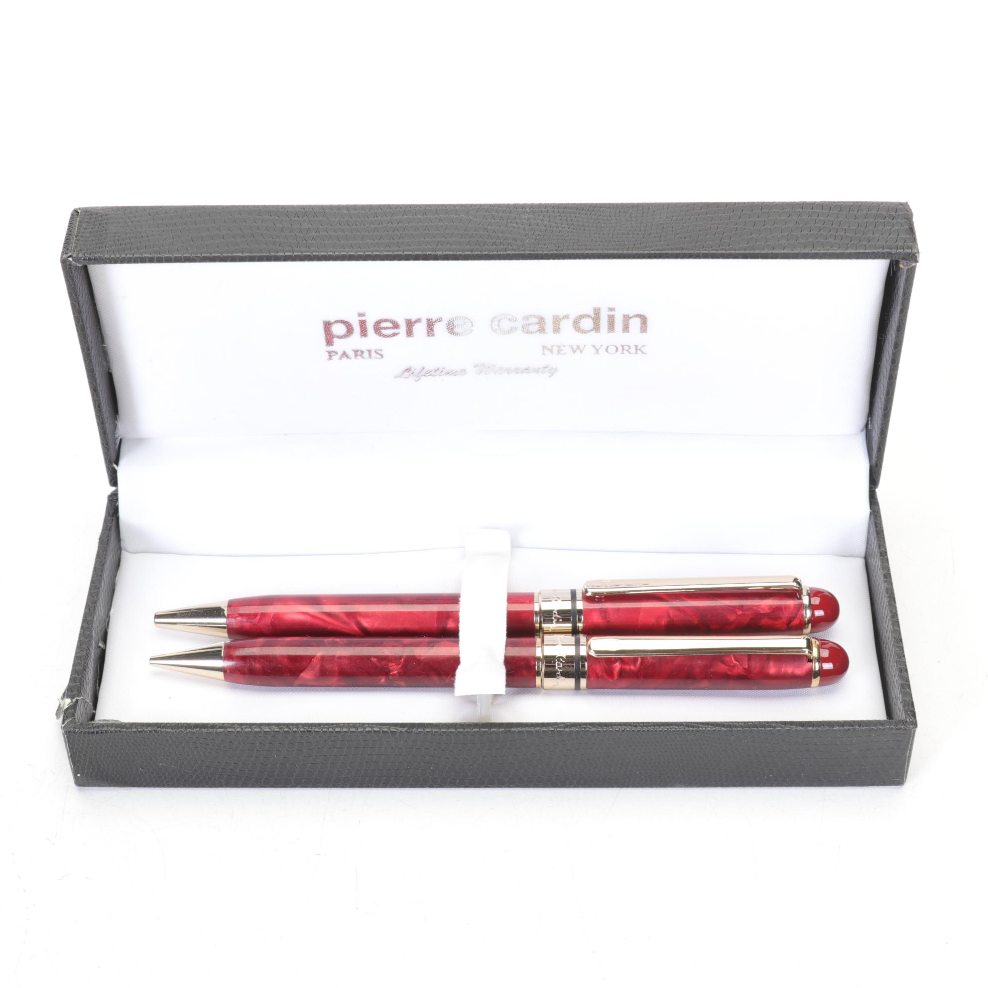 Pierre Cardin Ballpoint Pen, Pencil, Case and More