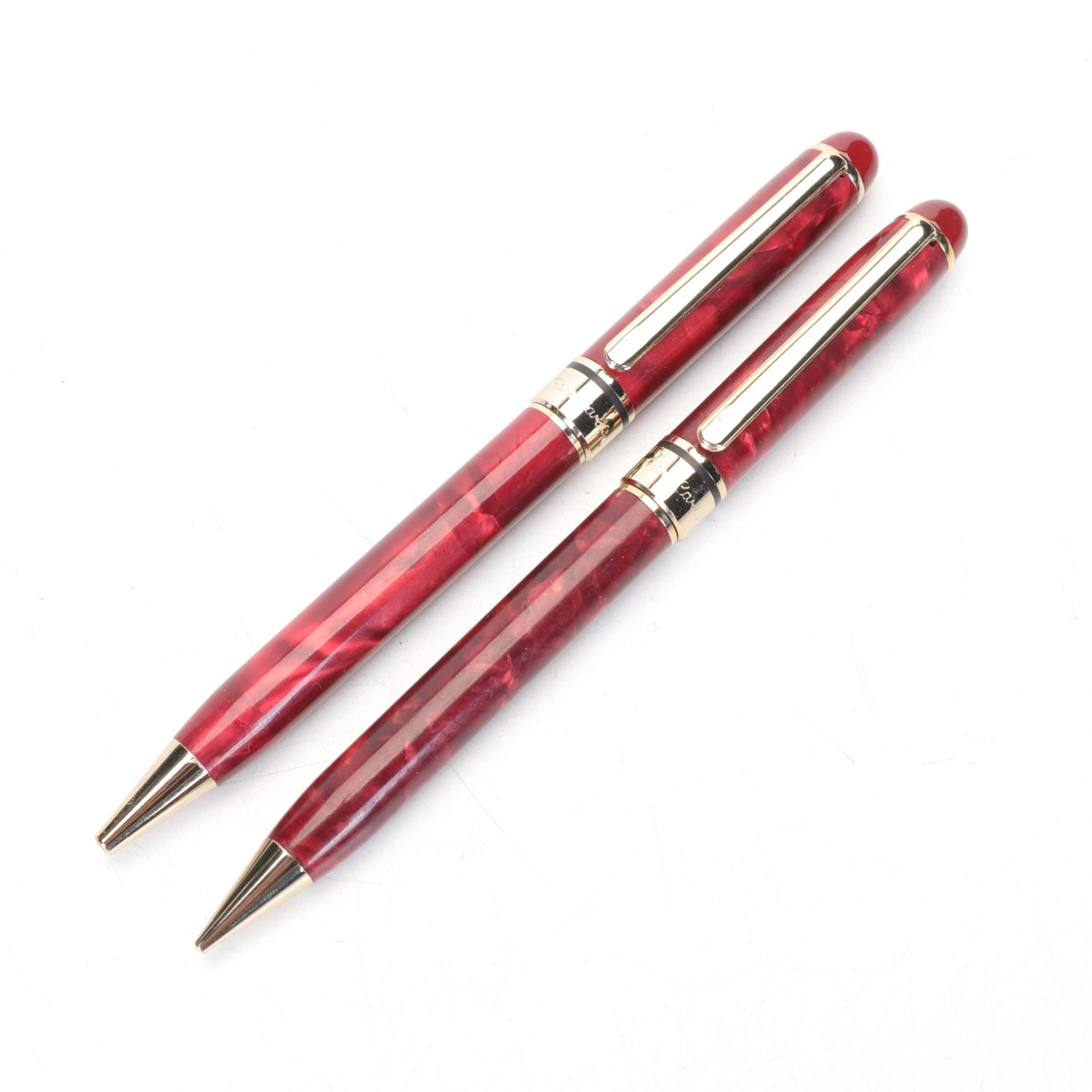 Pierre Cardin Ballpoint Pen, Pencil, Case and More