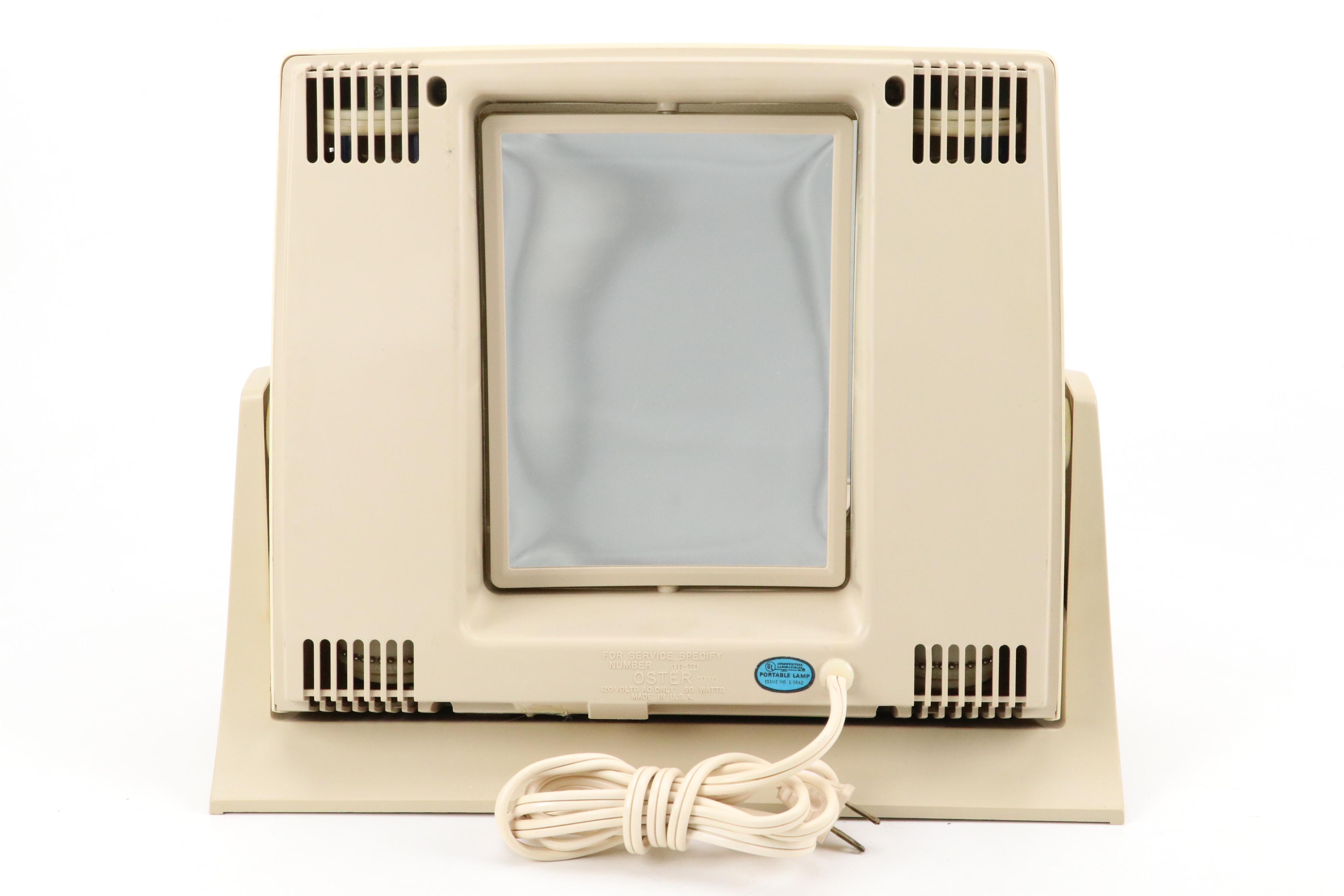 Oster Soft Glo Plastic Light Up Make-Up Mirror