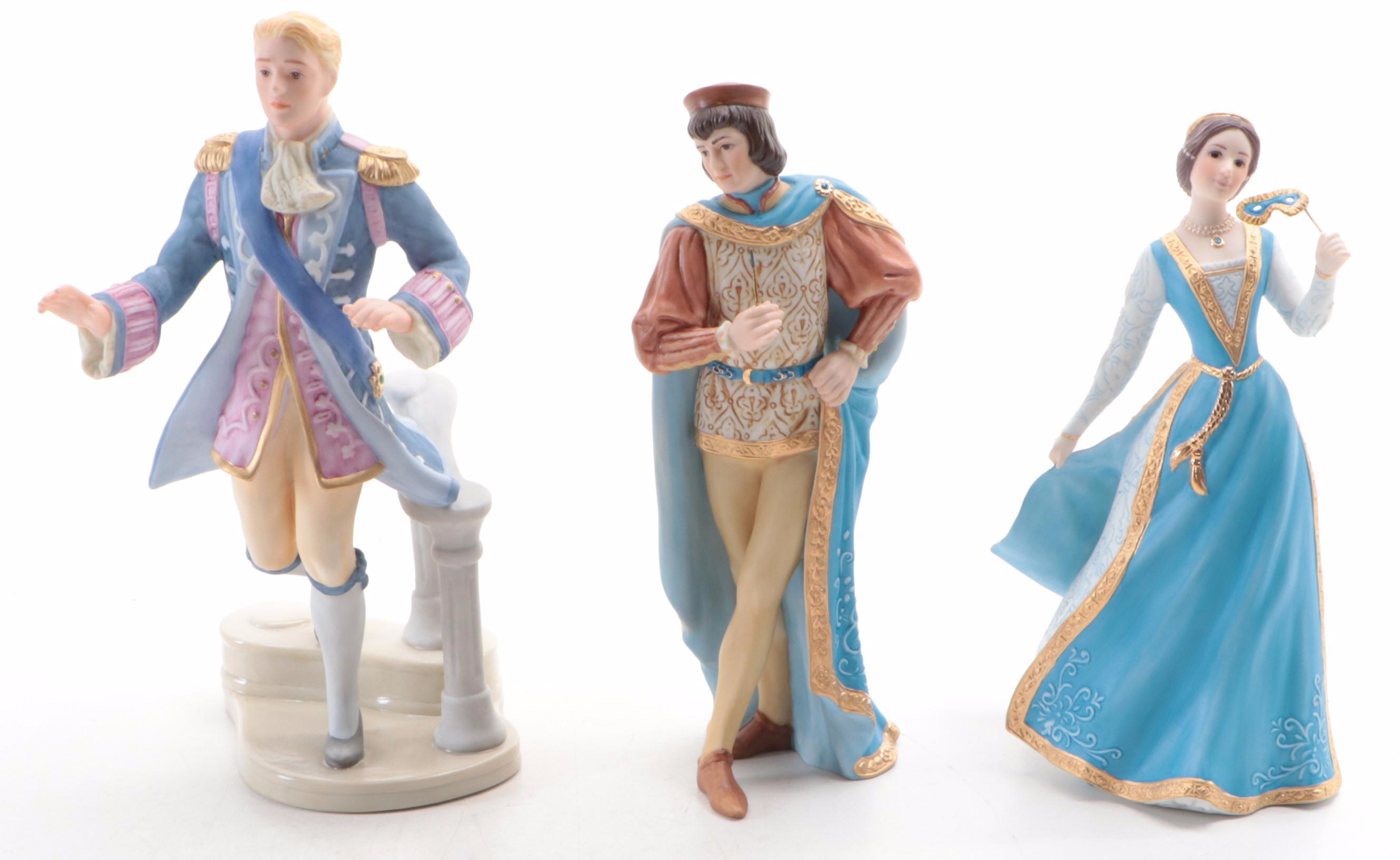 Lenox "The Princess and the Firebird" and Other Porcelain Figurines