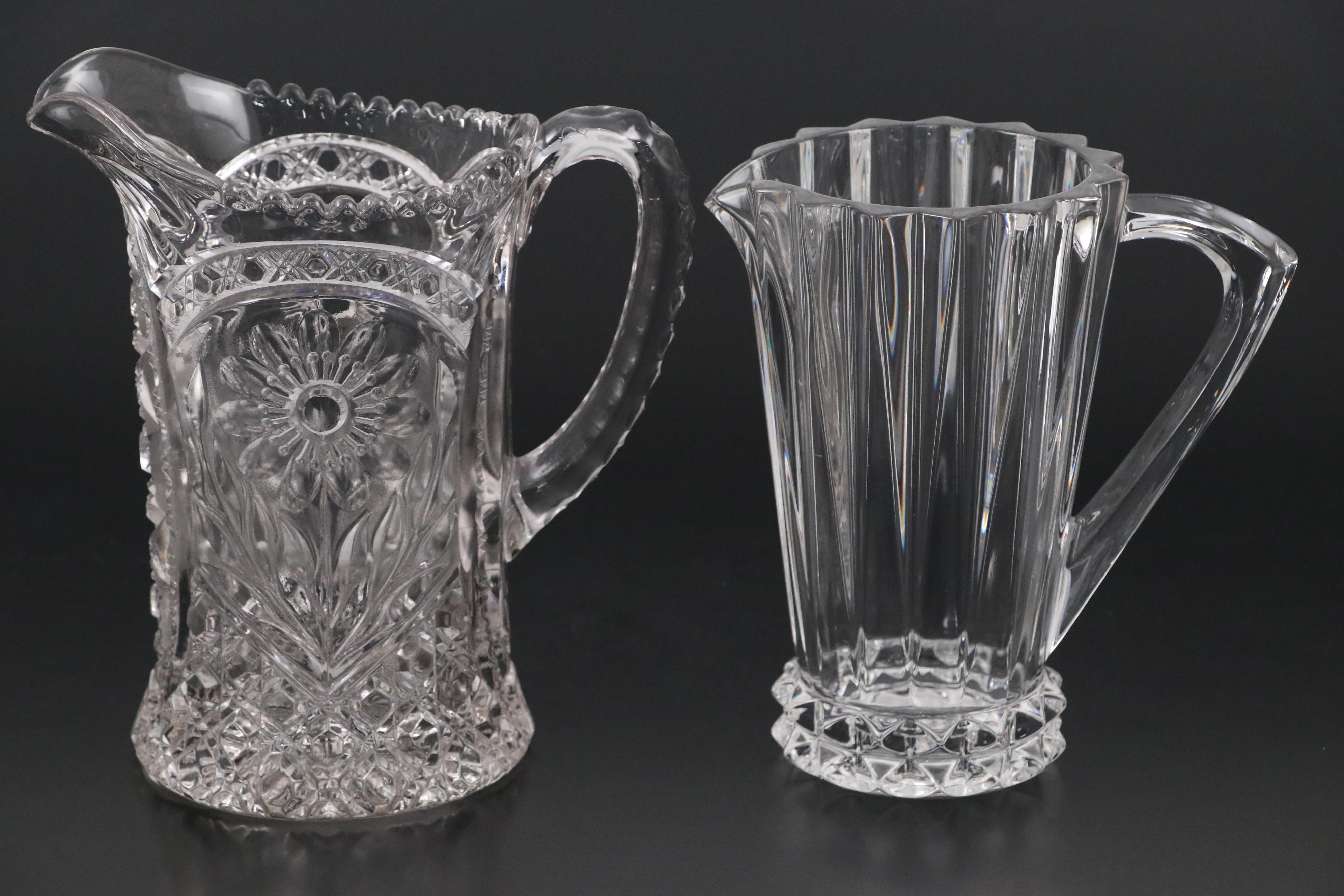 Fostoria Coin Glass Serving Bowl with Glass Serveware Collection