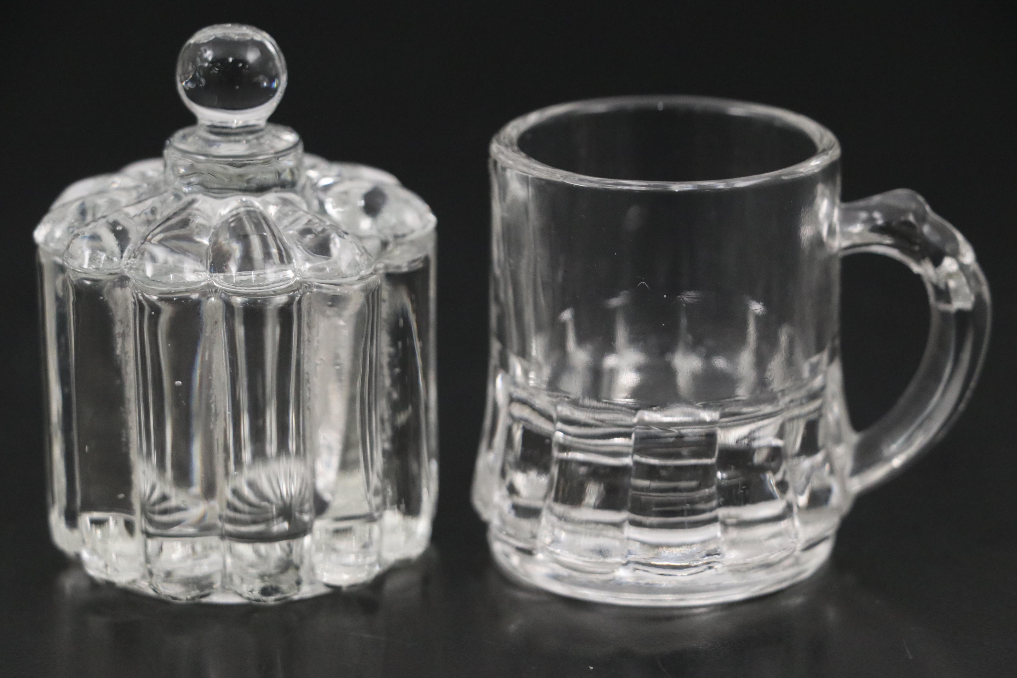 Fostoria Coin Glass Serving Bowl with Glass Serveware Collection