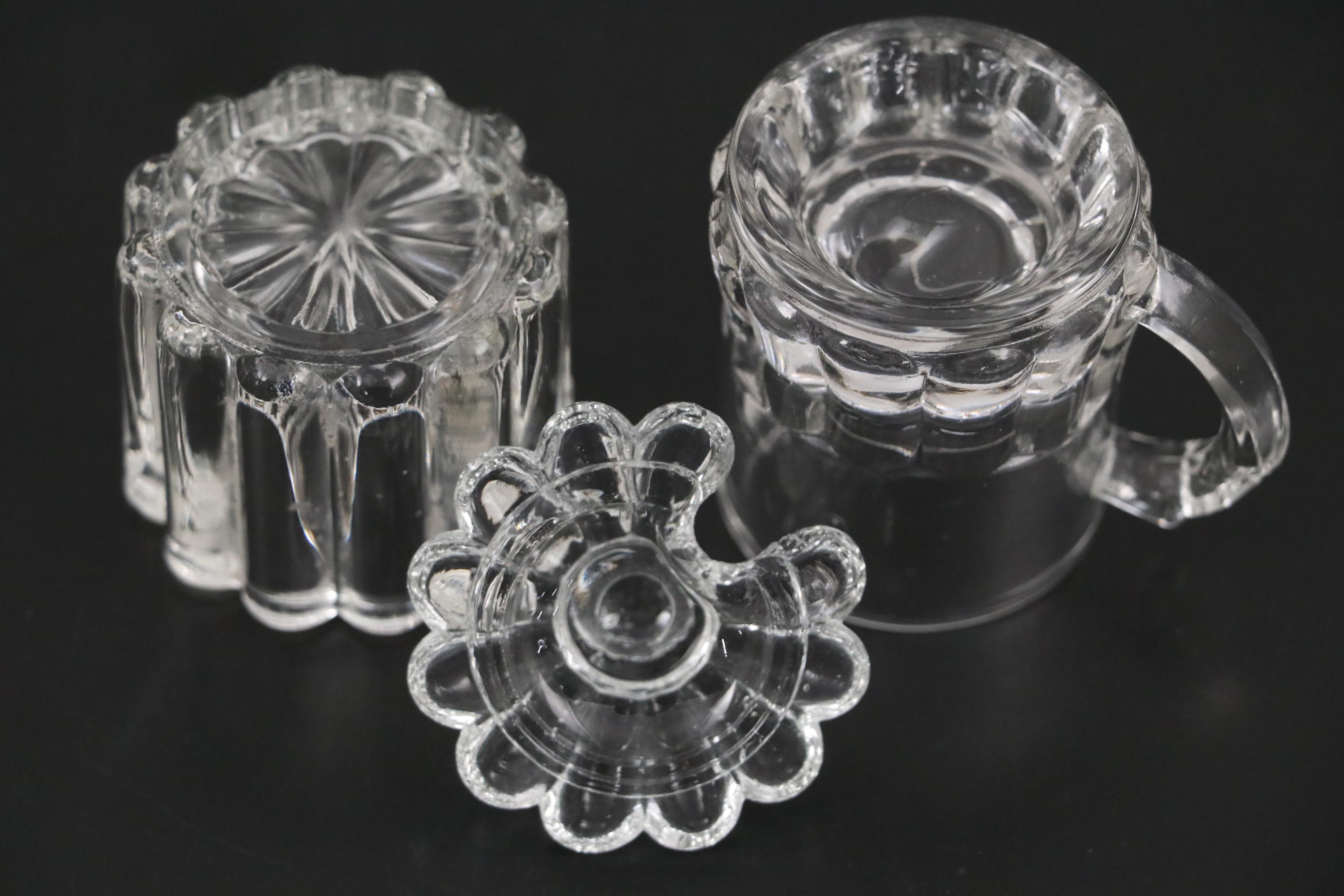 Fostoria Coin Glass Serving Bowl with Glass Serveware Collection