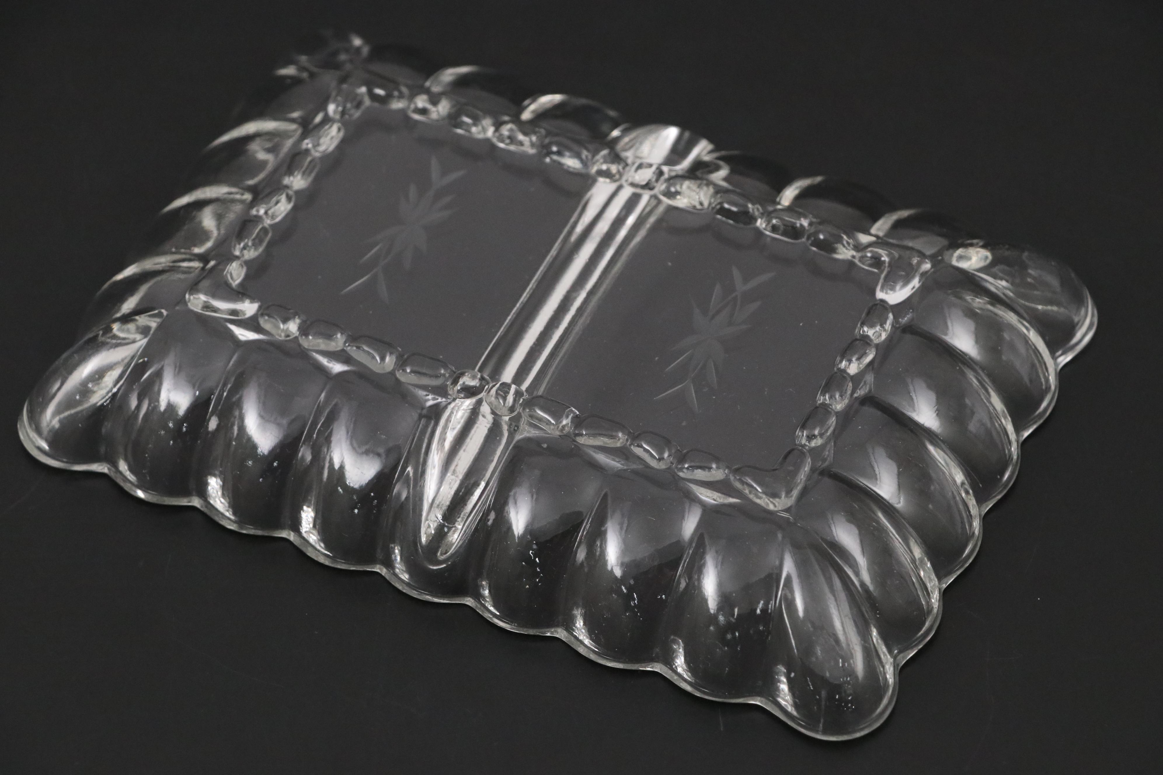 Fostoria Coin Glass Serving Bowl with Glass Serveware Collection