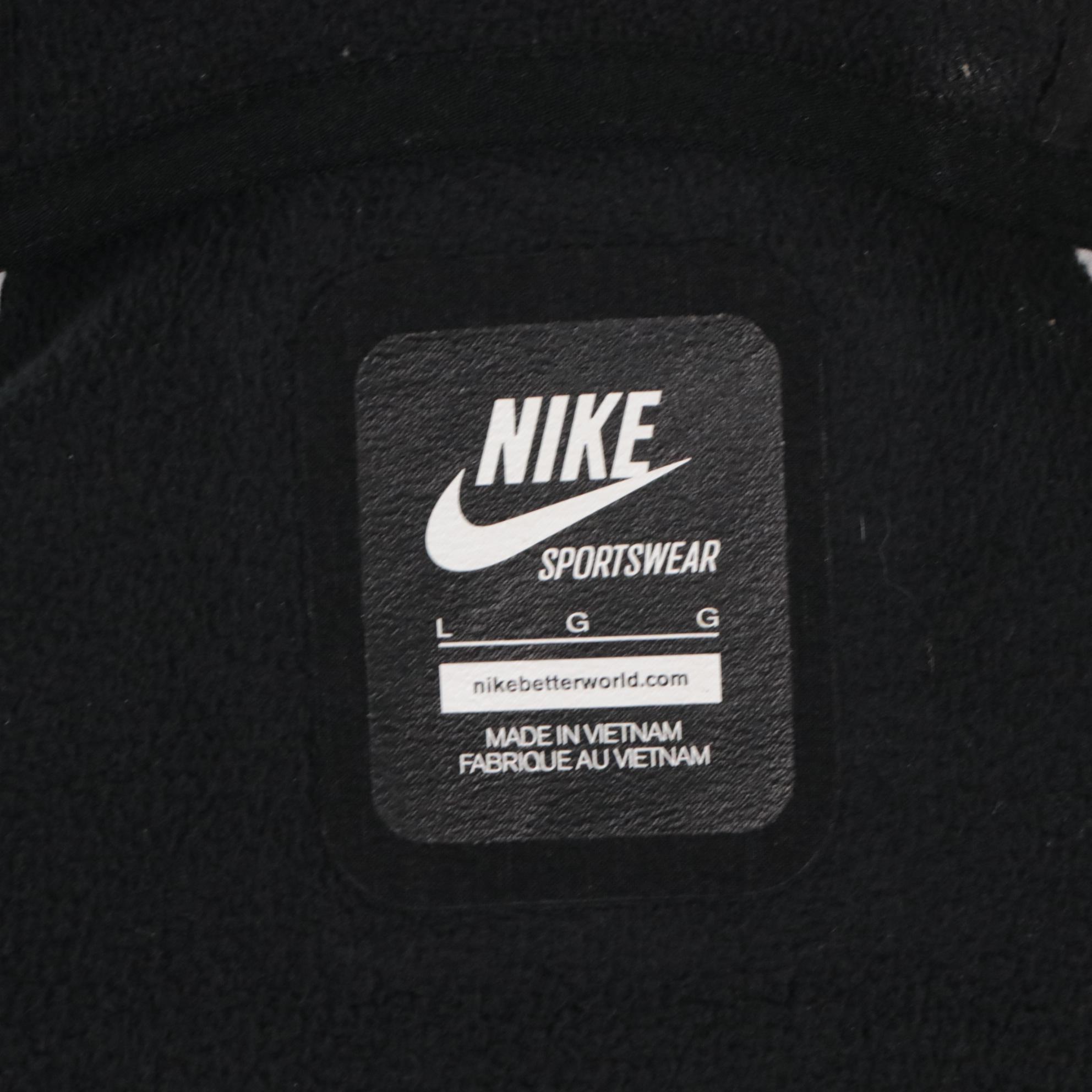 Men's Nike Tech Olympics Team USA Charcoal Grey Cotton Fleece-Lined Zip Jacket