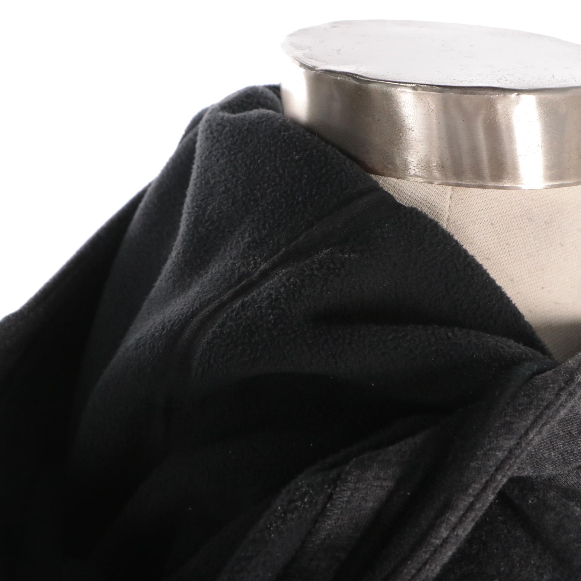 Men's Nike Tech Olympics Team USA Charcoal Grey Cotton Fleece-Lined Zip Jacket