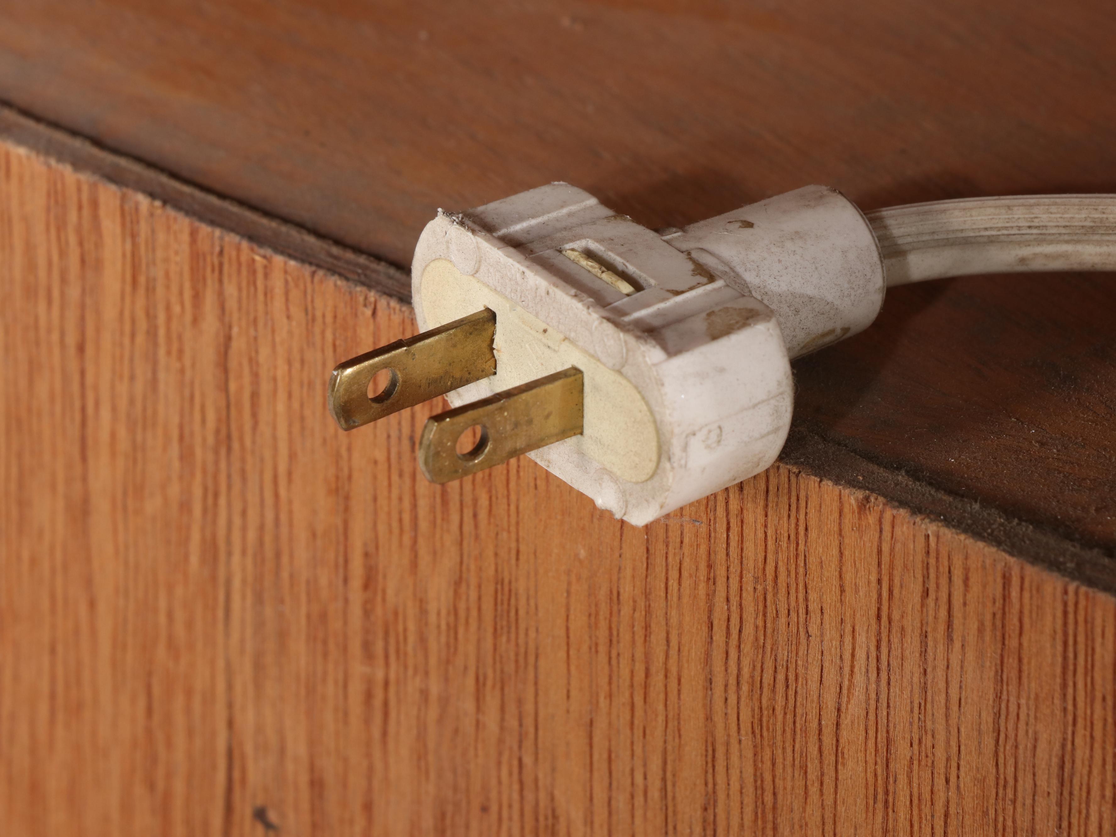 Postmodern Style Oak and Smoke Glass Entertainment Cabinet