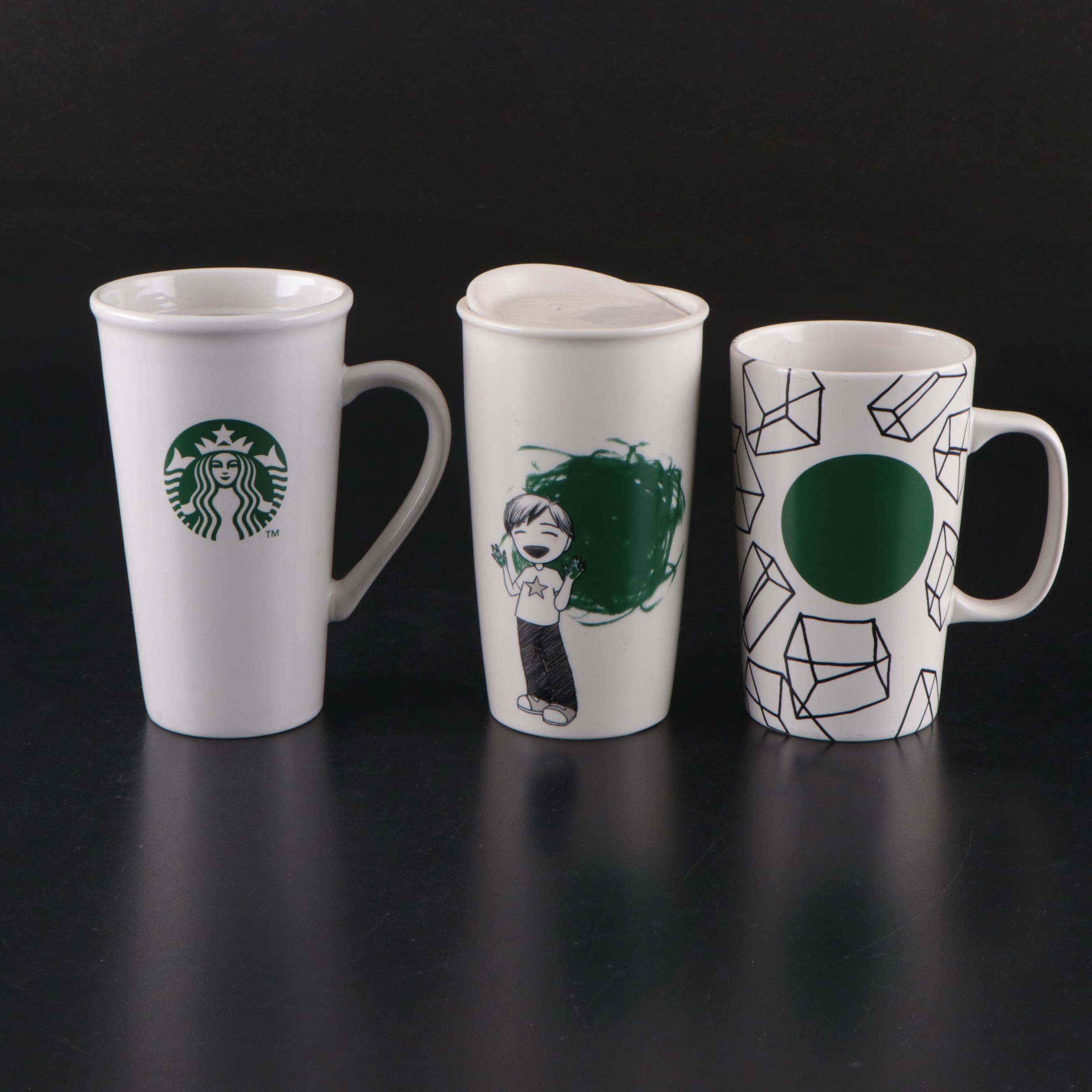 Starbucks Coffee Mugs w/ The Beatles, Doctor Who, Frozen II & More Ceramic Mugs