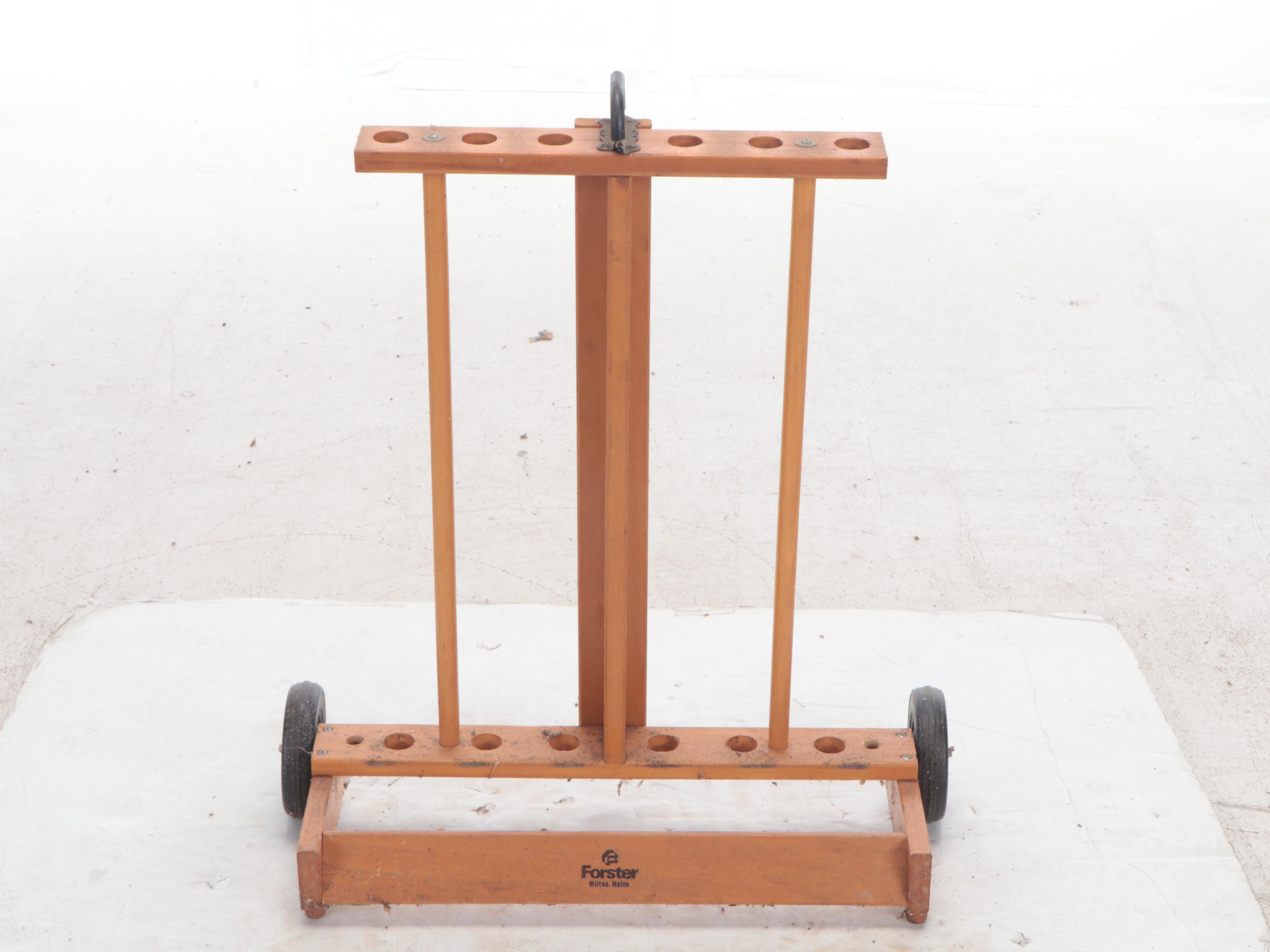 Forster Wooden Croquet Set, Late 20th Century