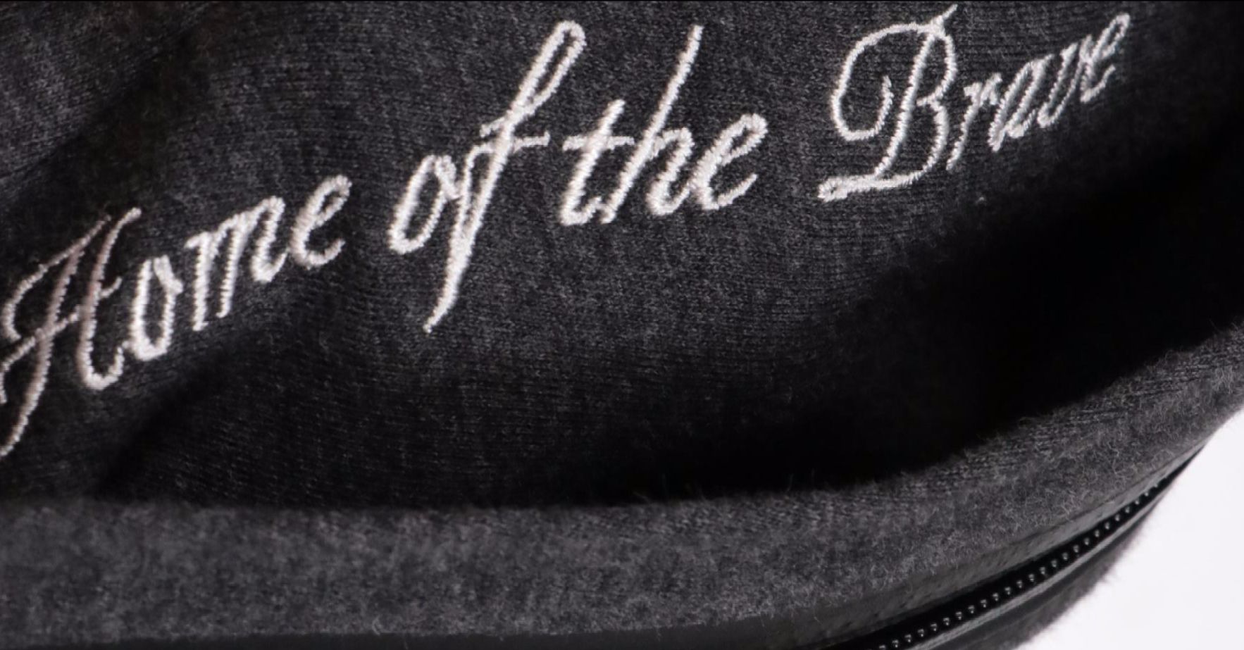 Men's Nike Tech Olympics Team USA Charcoal Grey Cotton Fleece-Lined Zip Jacket