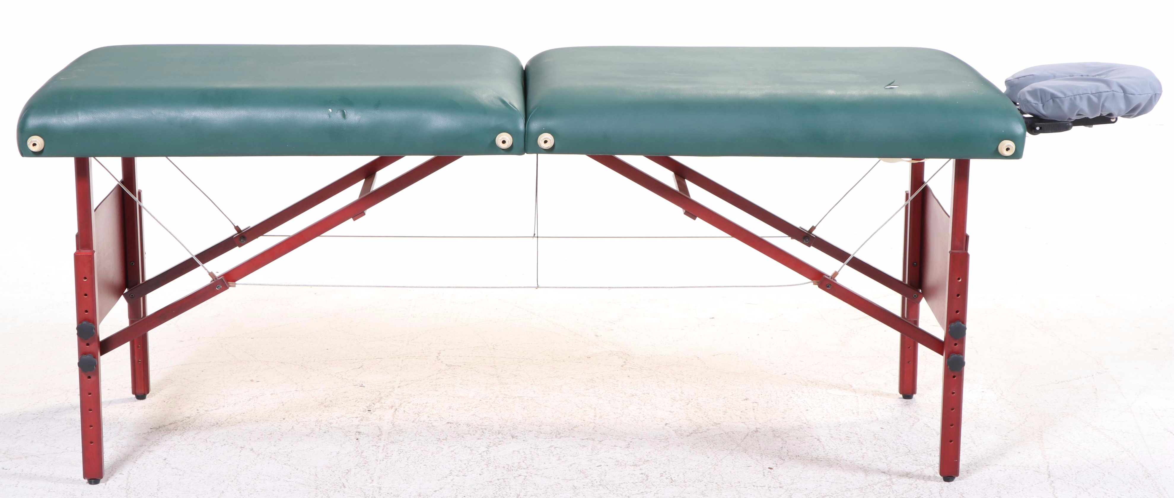 Fitmaster Portable Wooden Base Massage Table