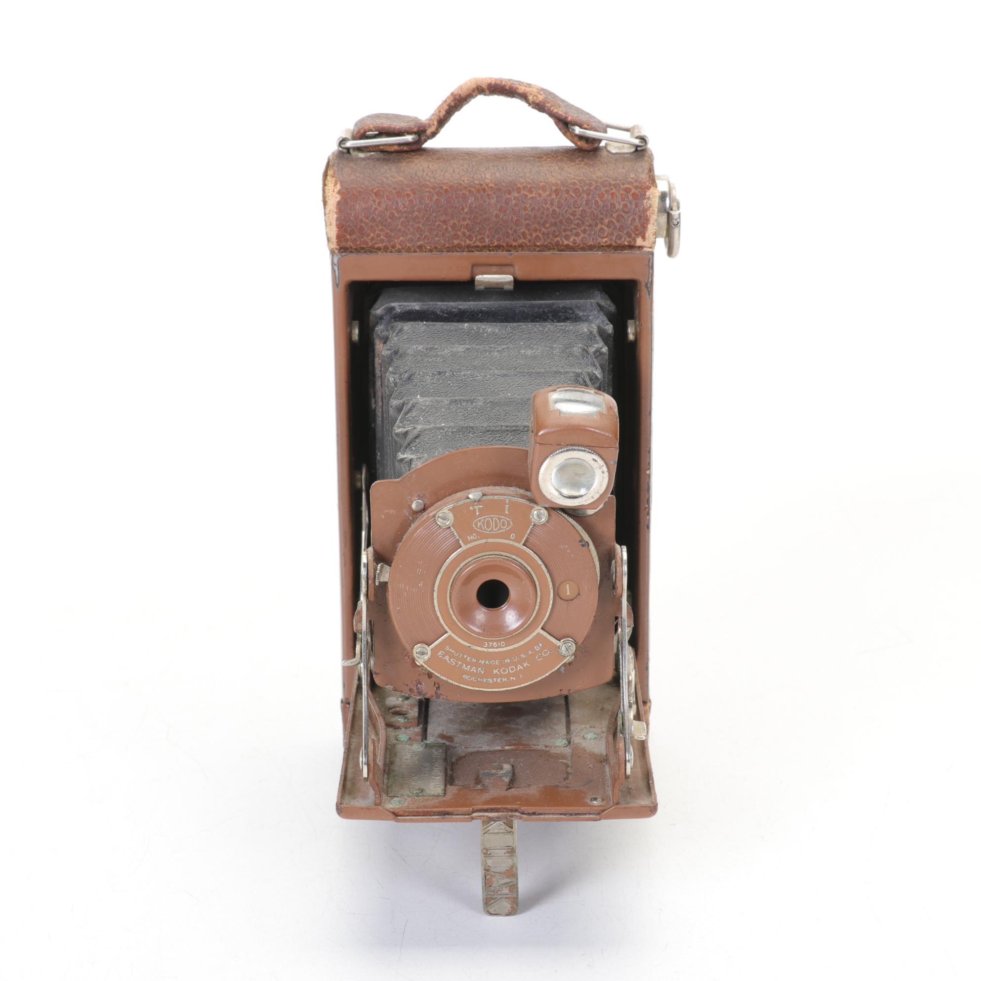 Folding Camera Collection Featuring Eastman Kodak No. 1A and More