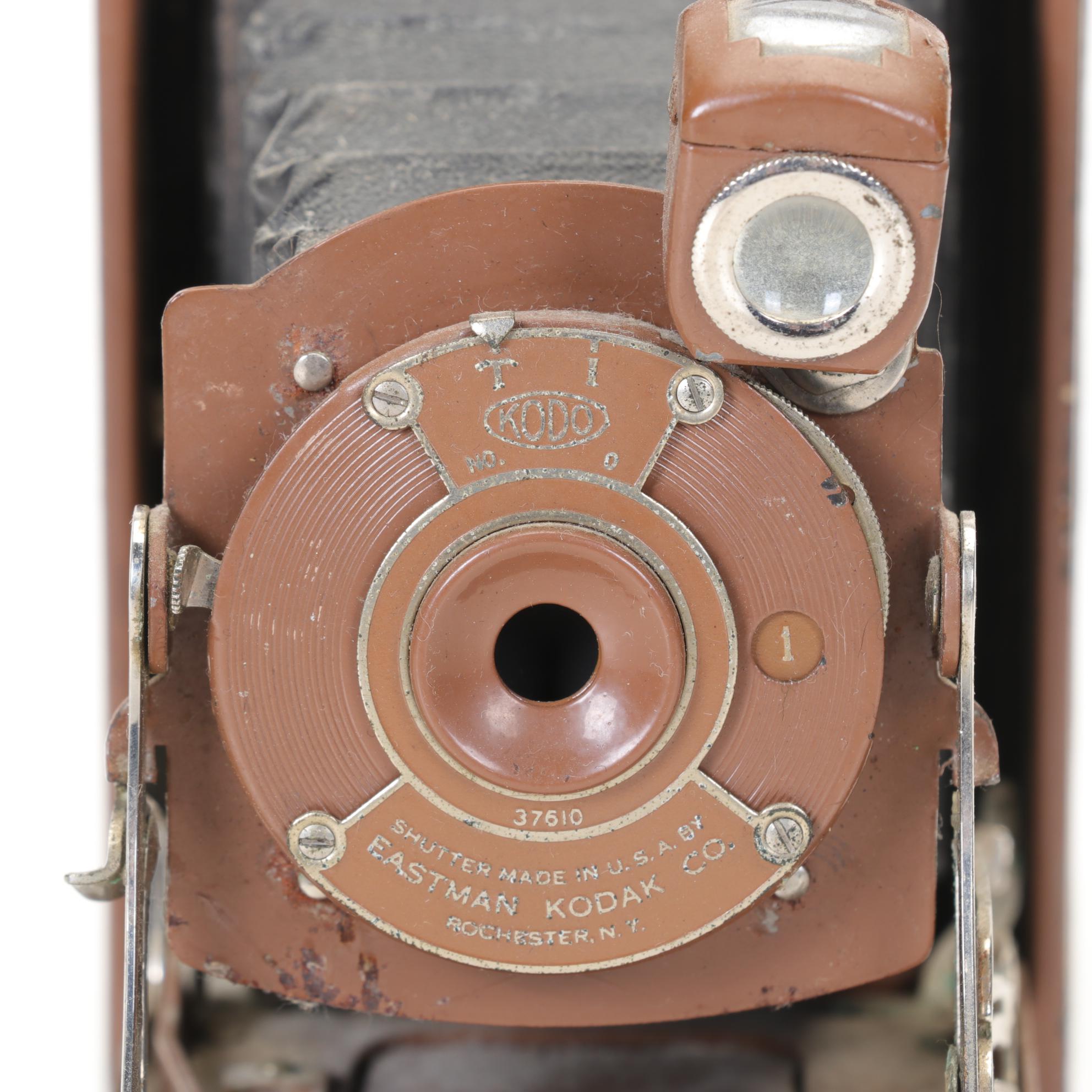 Folding Camera Collection Featuring Eastman Kodak No. 1A and More