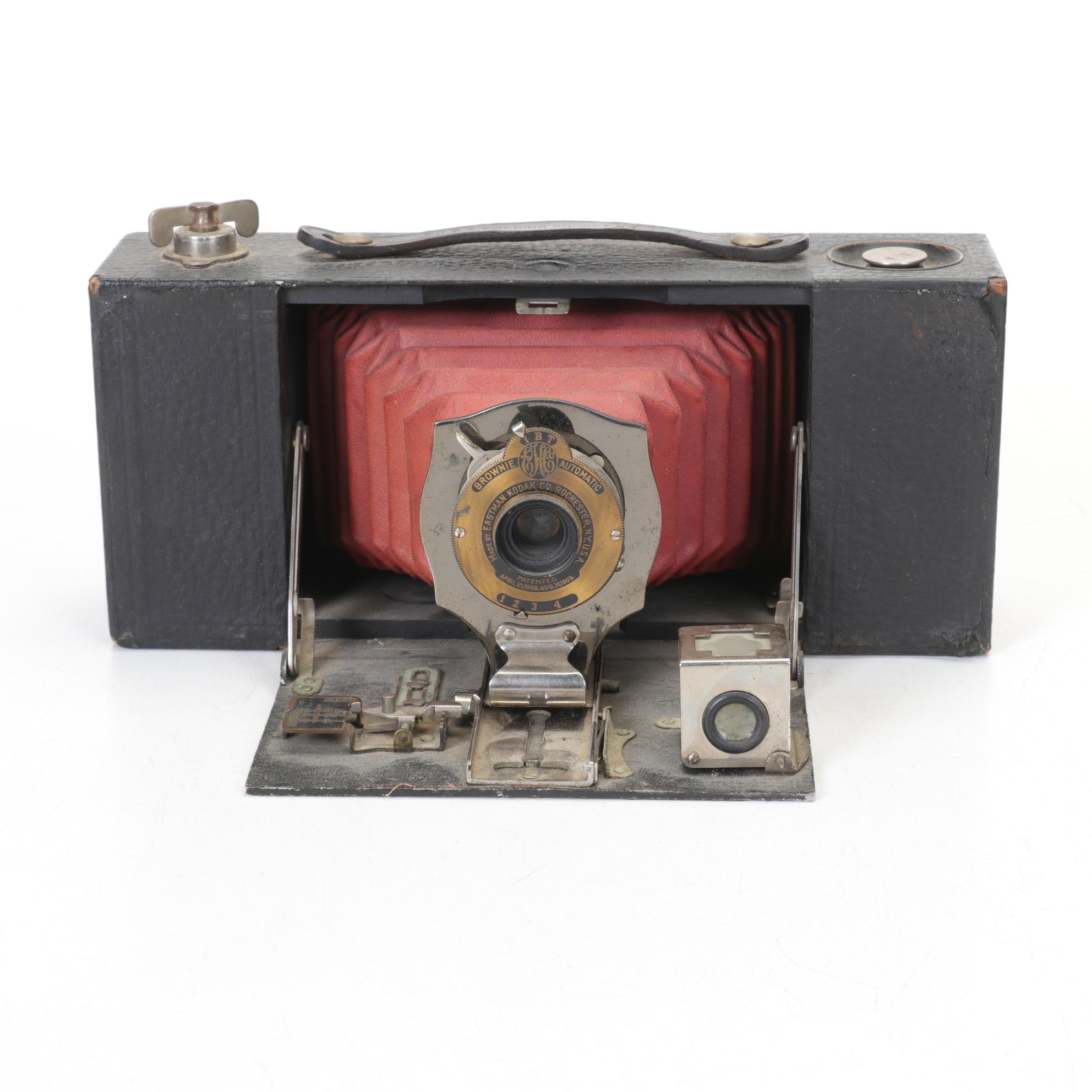 Folding Camera Collection Featuring Eastman Kodak No. 1A and More