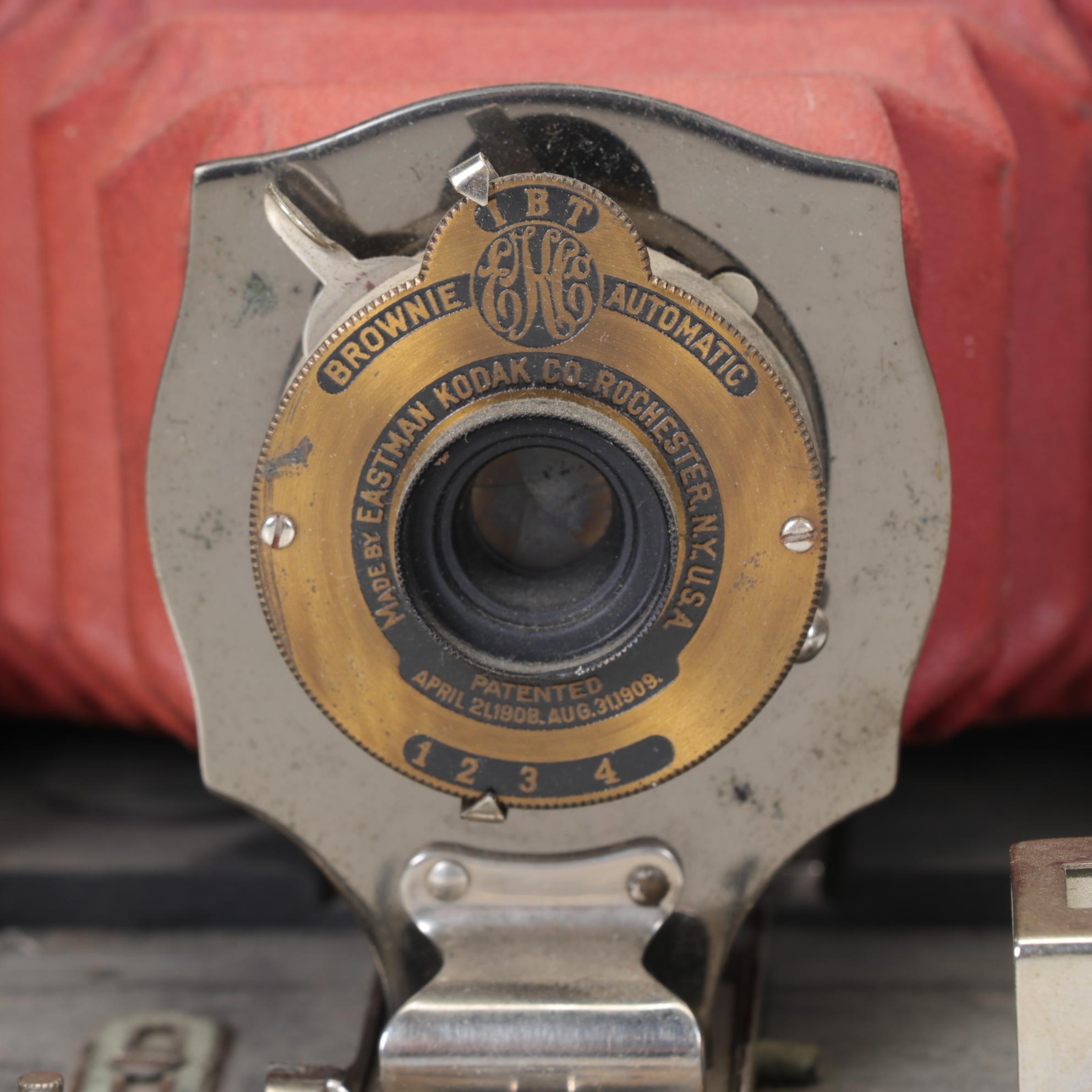 Folding Camera Collection Featuring Eastman Kodak No. 1A and More