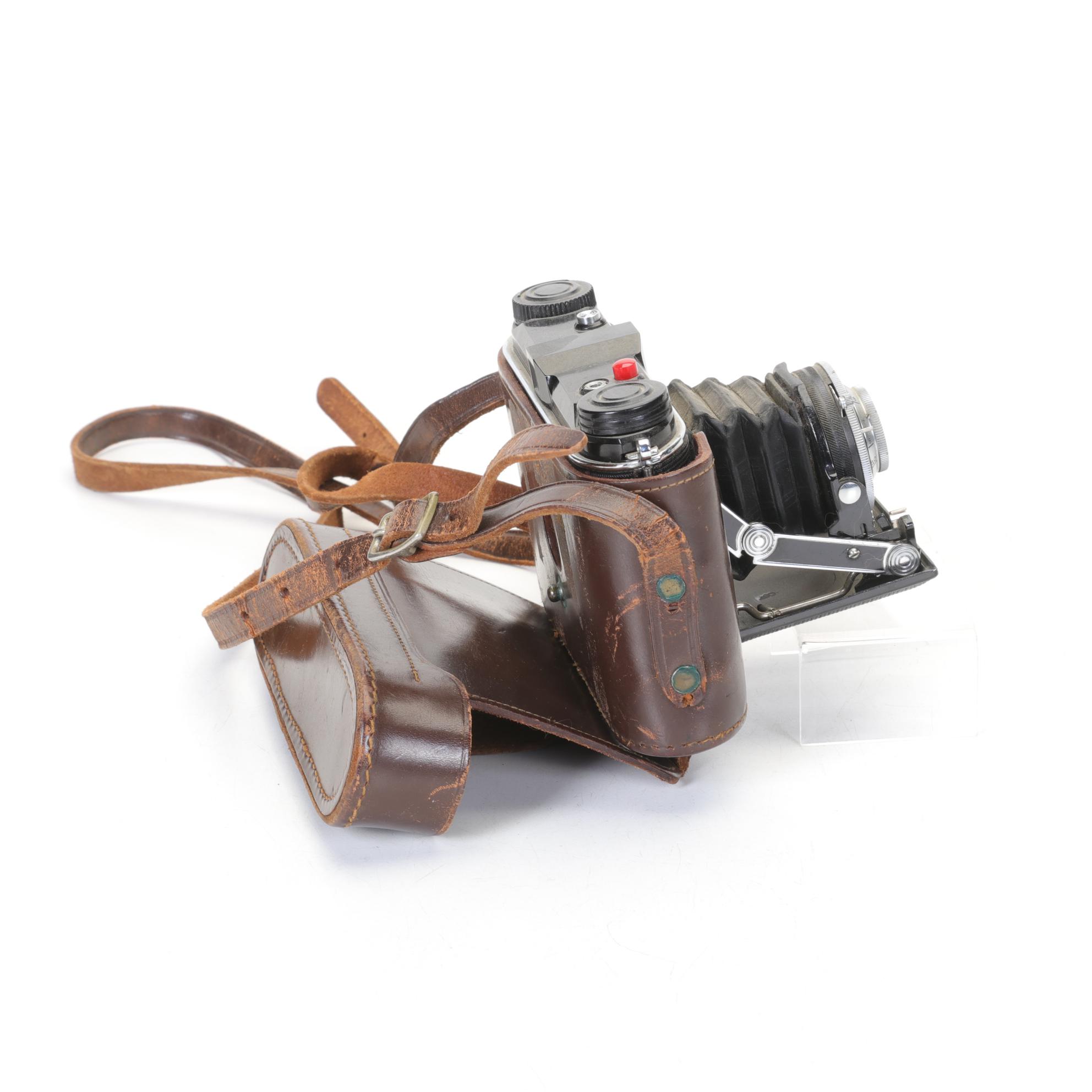 Folding Camera Collection Featuring Eastman Kodak No. 1A and More