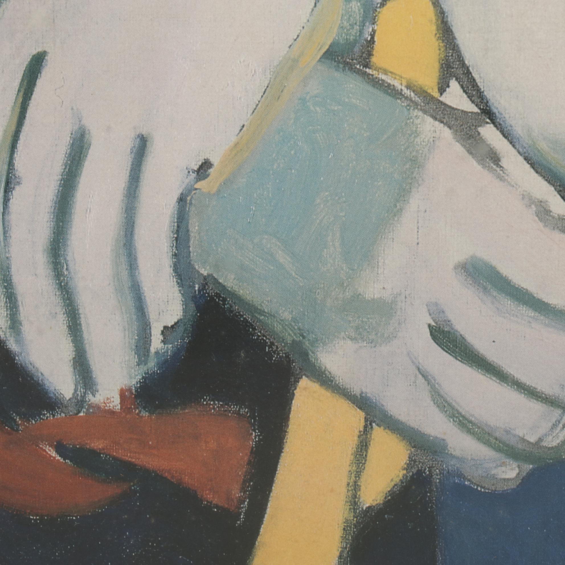 Offset Lithograph After Henri Matisse "The Red Madras Headdress"