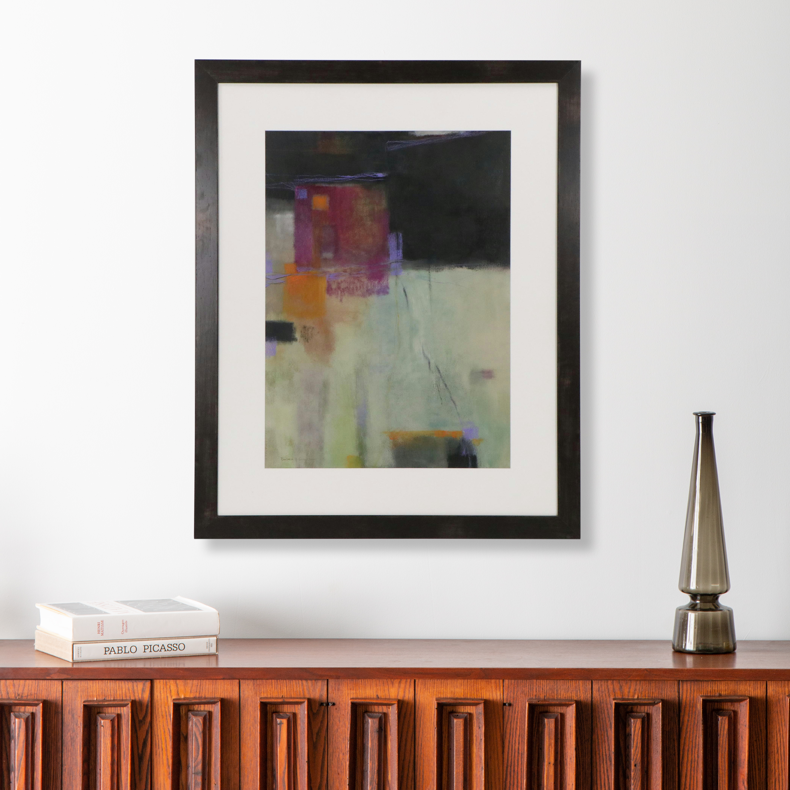 Barbara Smucker Abstract Geometric Pastel Drawing Everything But The