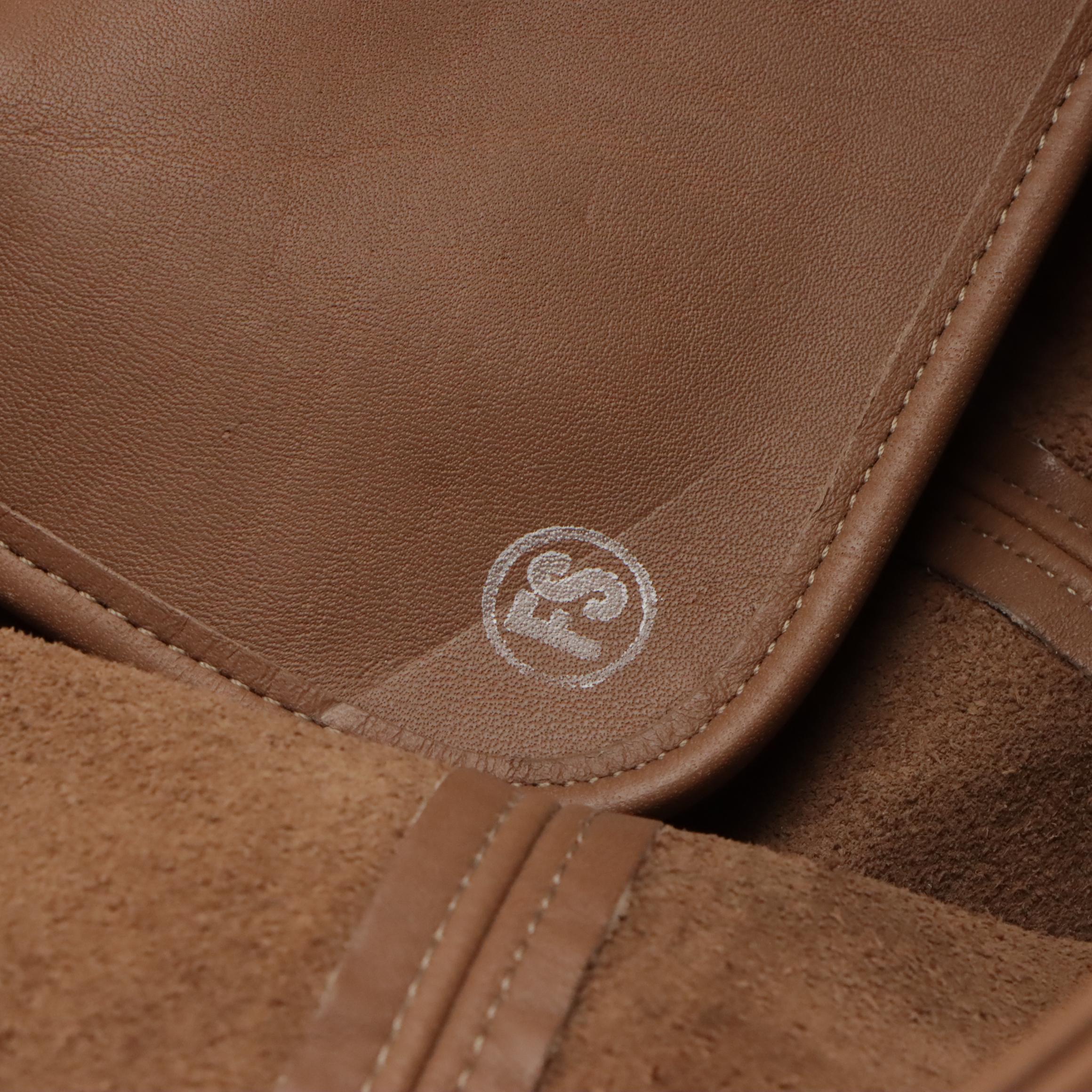 Coach Mocha Brown Leather Soho Bucket Tote Bag