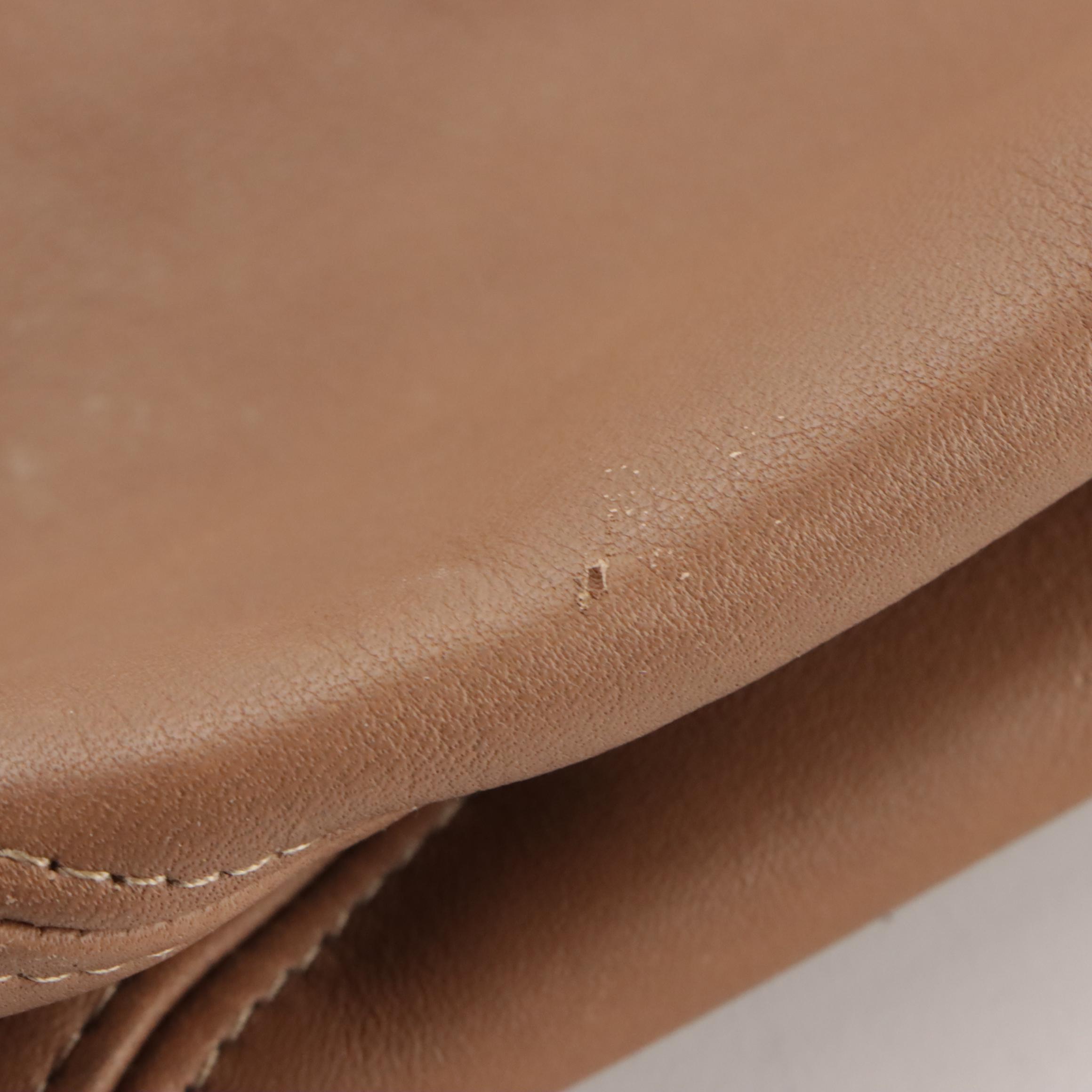 Coach Mocha Brown Leather Soho Bucket Tote Bag