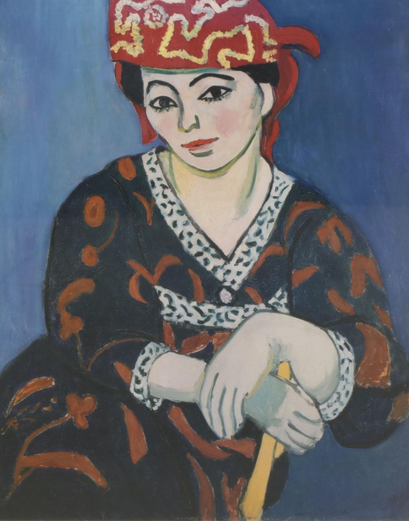 Offset Lithograph After Henri Matisse "The Red Madras Headdress"