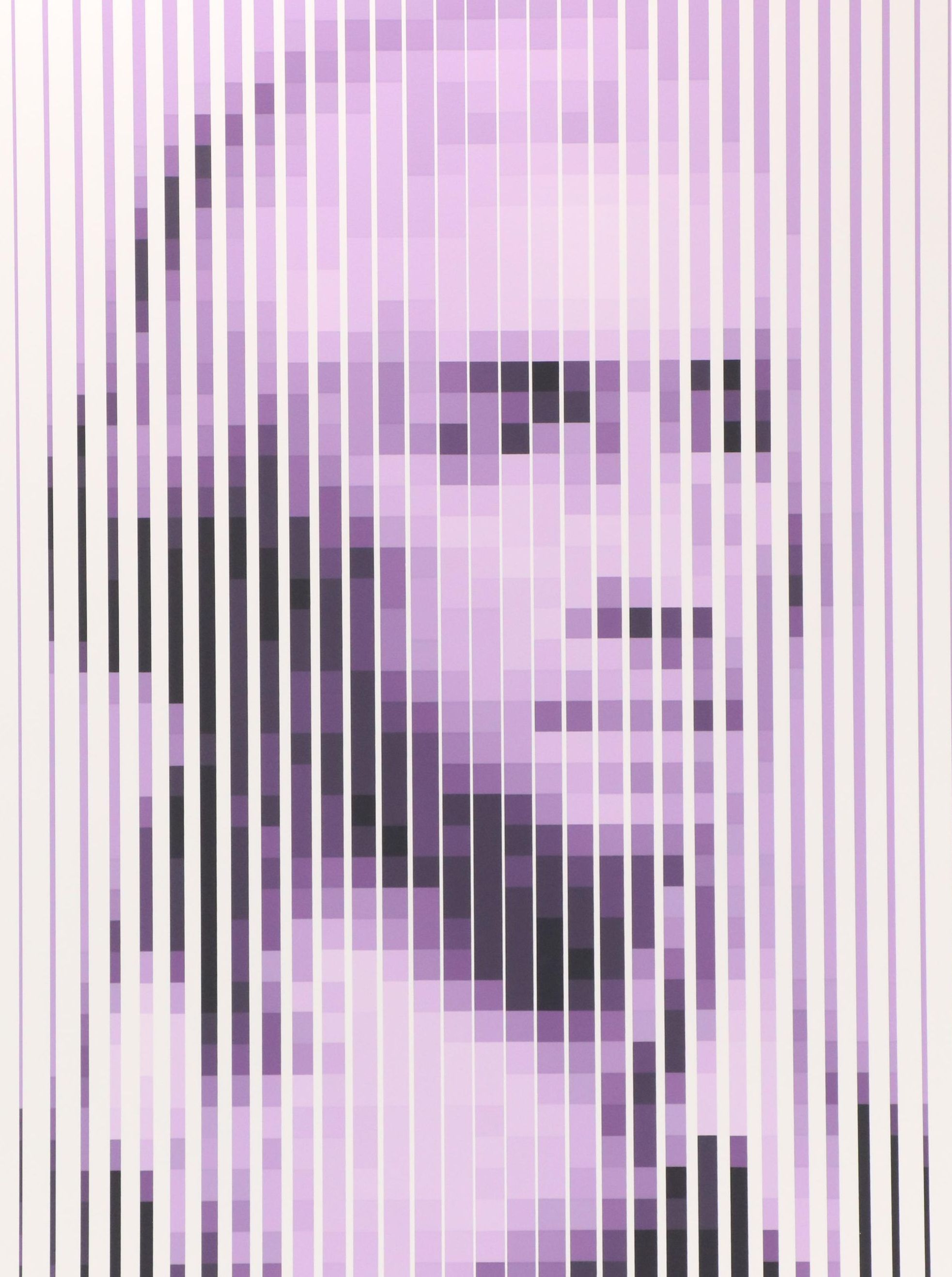 Jean-Pierre “Yvaral” Vasarely Op Art Serigraph "George Washington," Circa 1979