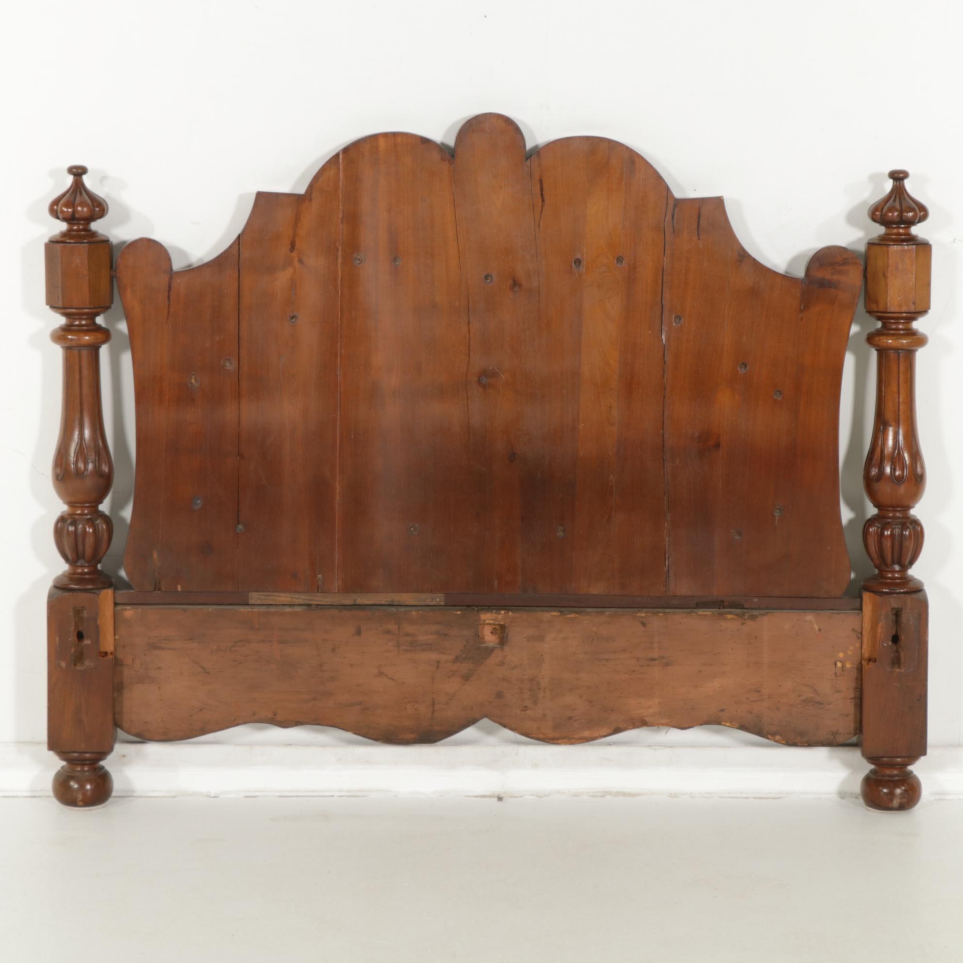 Mahogany Tester Bed with Haunted Protho Mansion Provenance, Early 19th Century