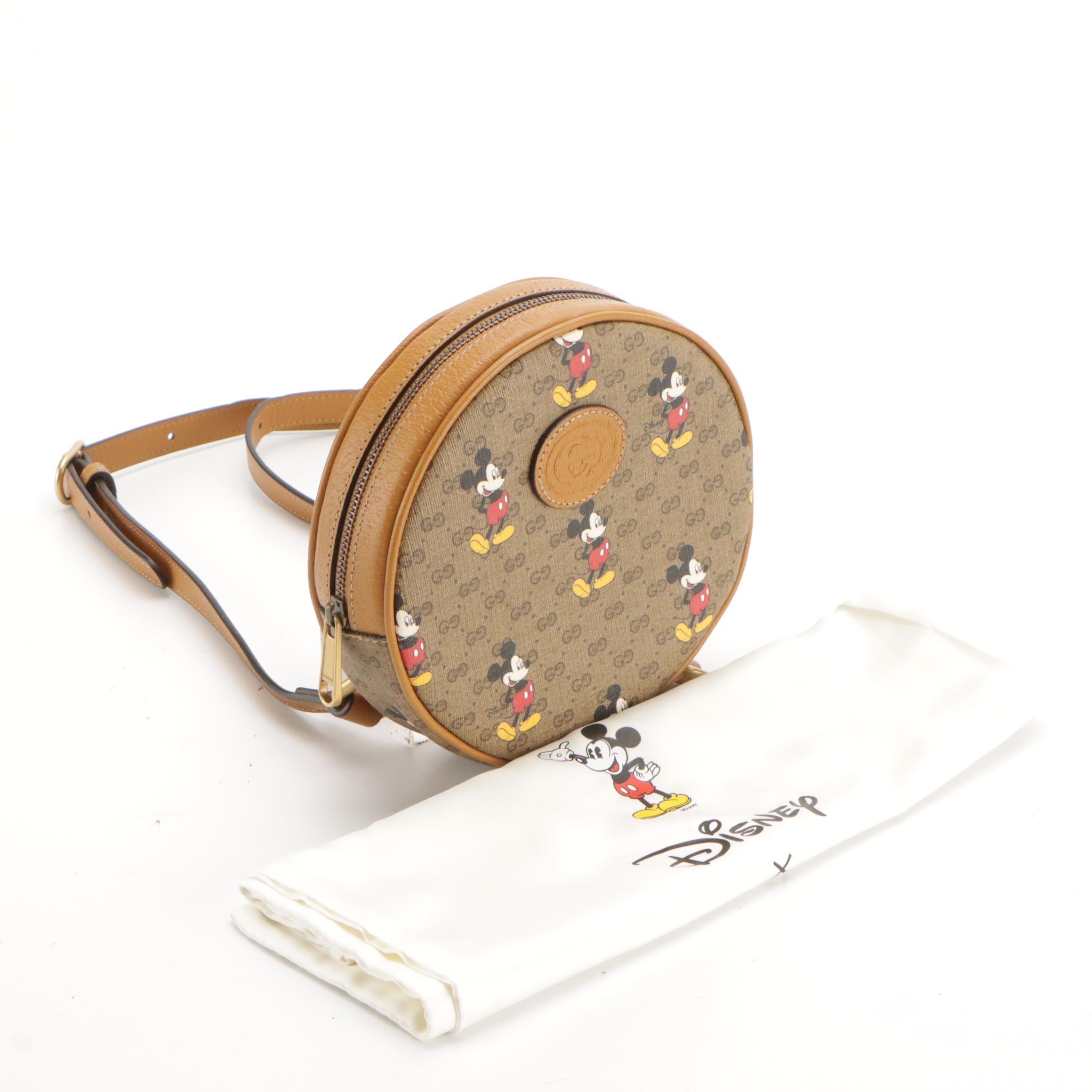 Gucci x Disney Mini GG Supreme Canvas Backpack with Box