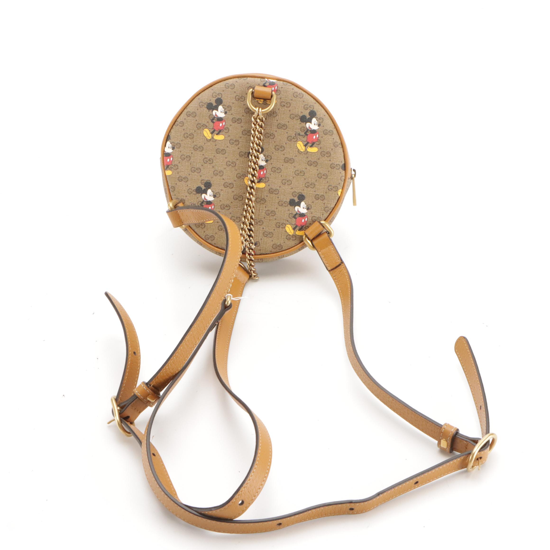 Gucci x Disney Mini GG Supreme Canvas Backpack with Box