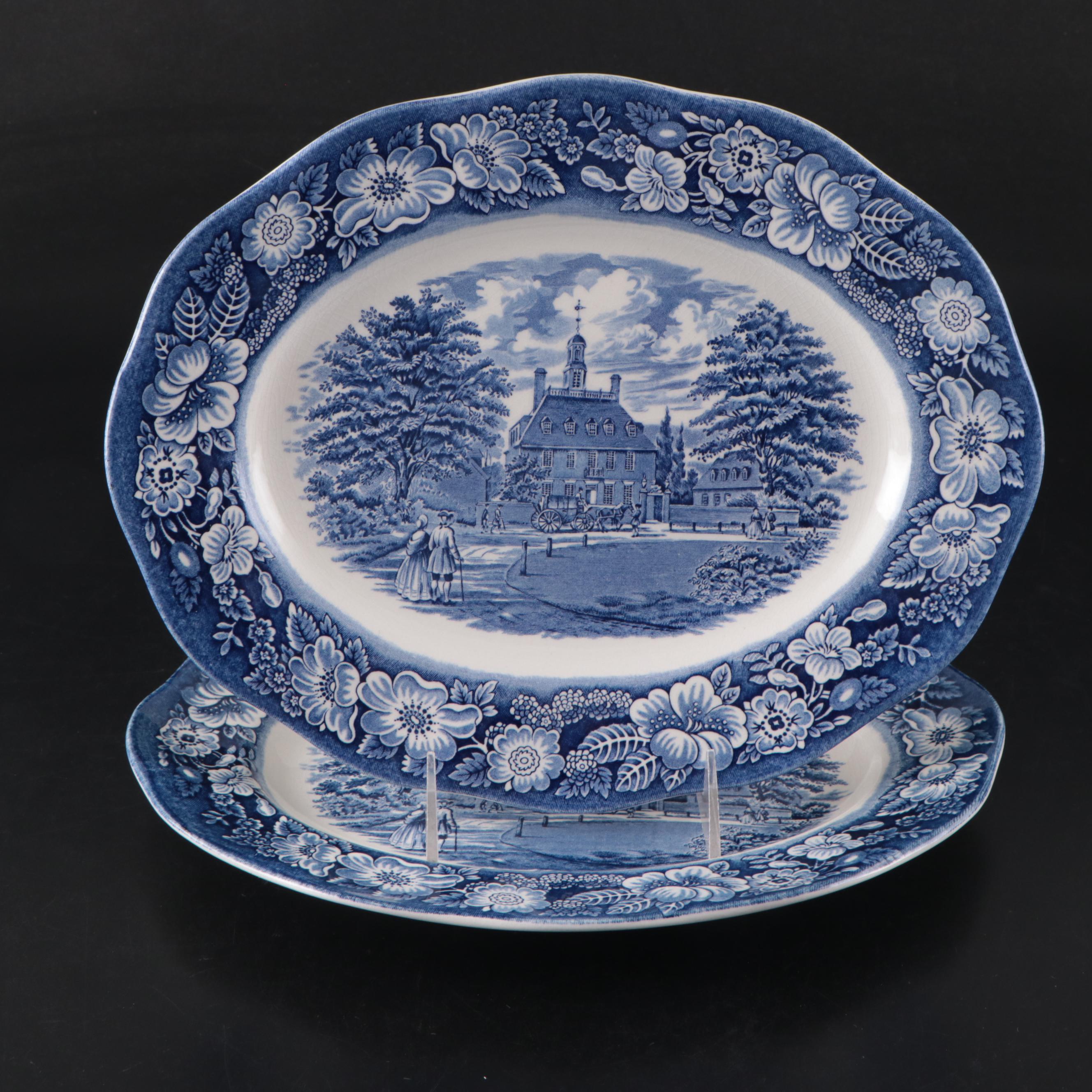 Staffordshire Ironstone Liberty Blue Dinnerware, 1975–1981