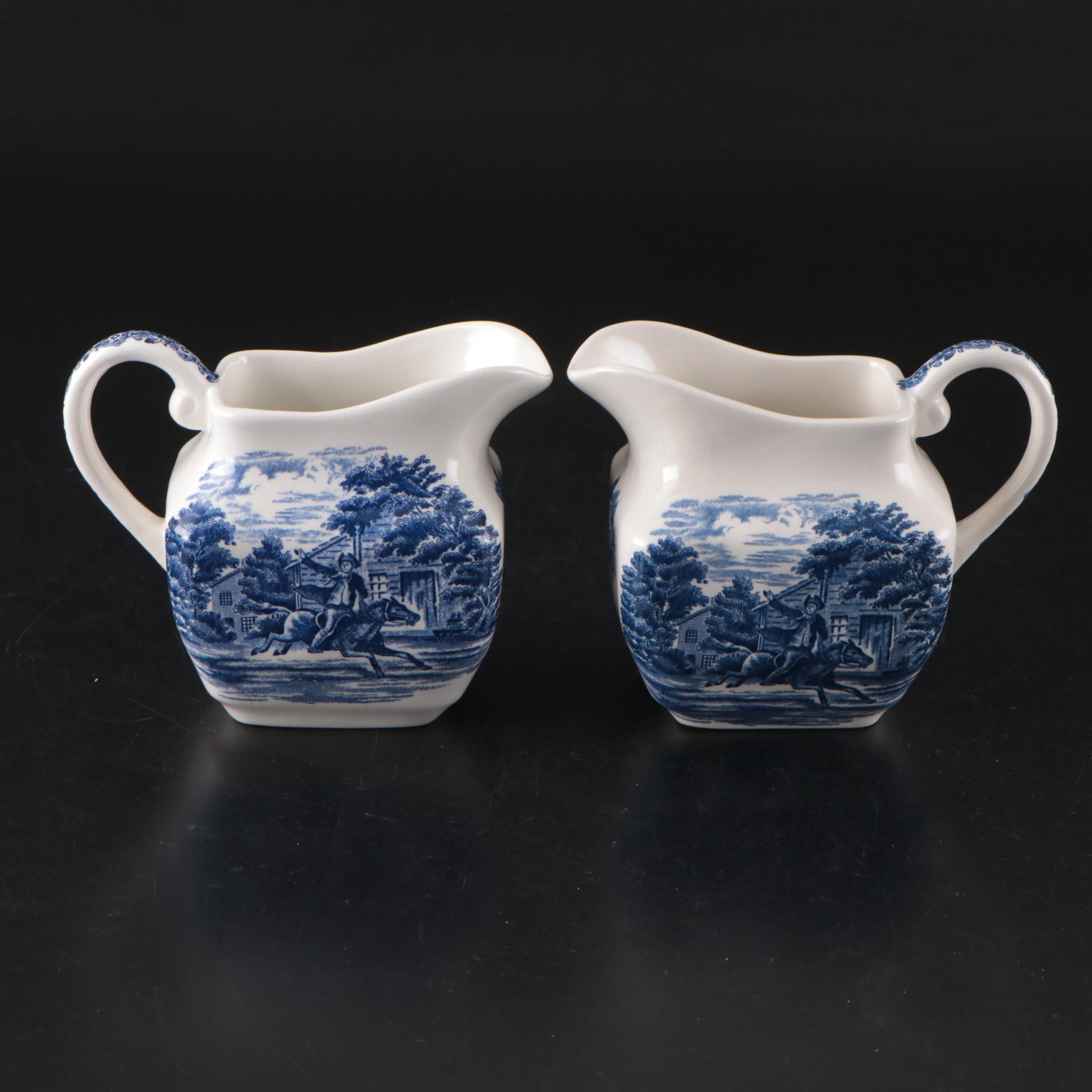 Staffordshire Ironstone Liberty Blue Dinnerware, 1975–1981