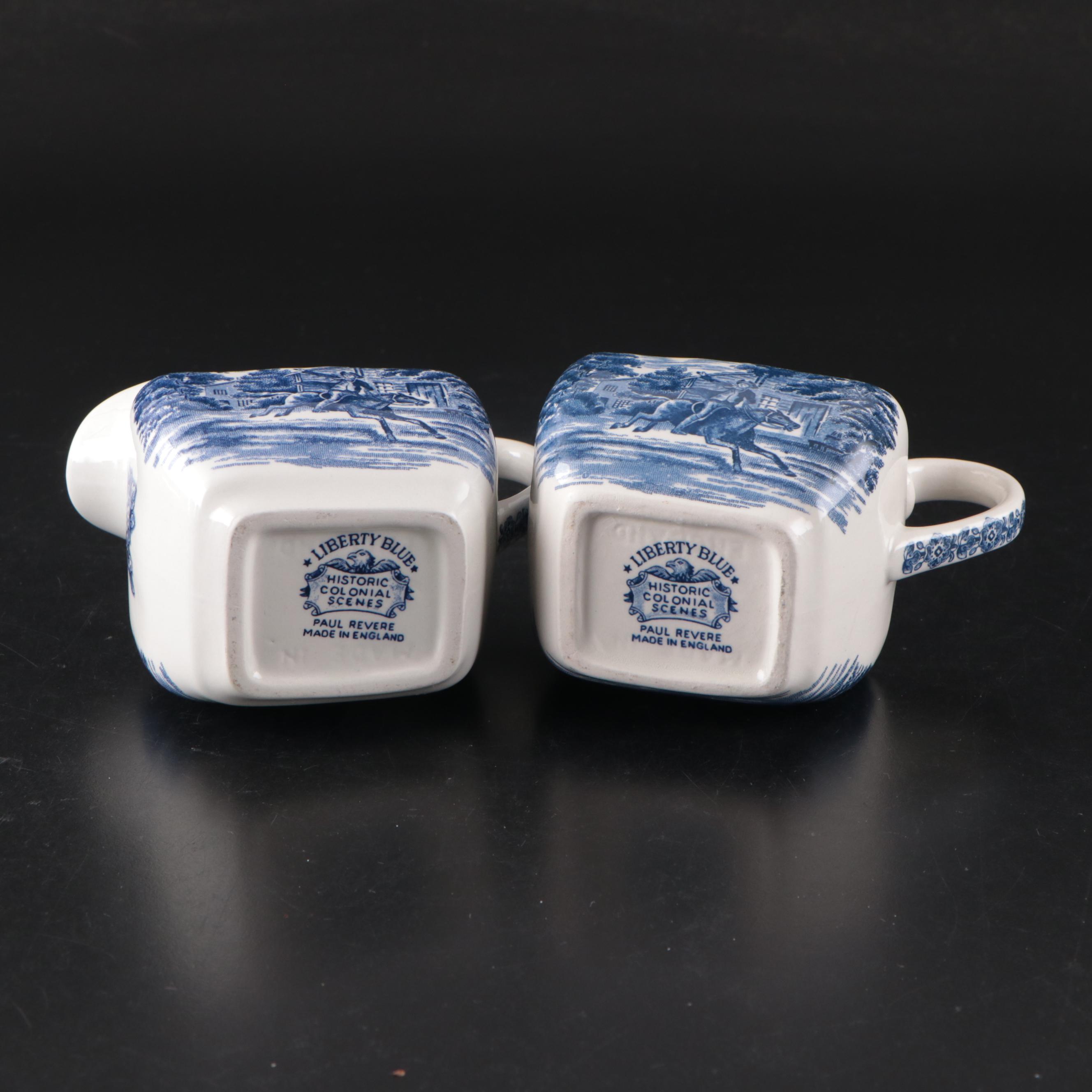 Staffordshire Ironstone Liberty Blue Dinnerware, 1975–1981