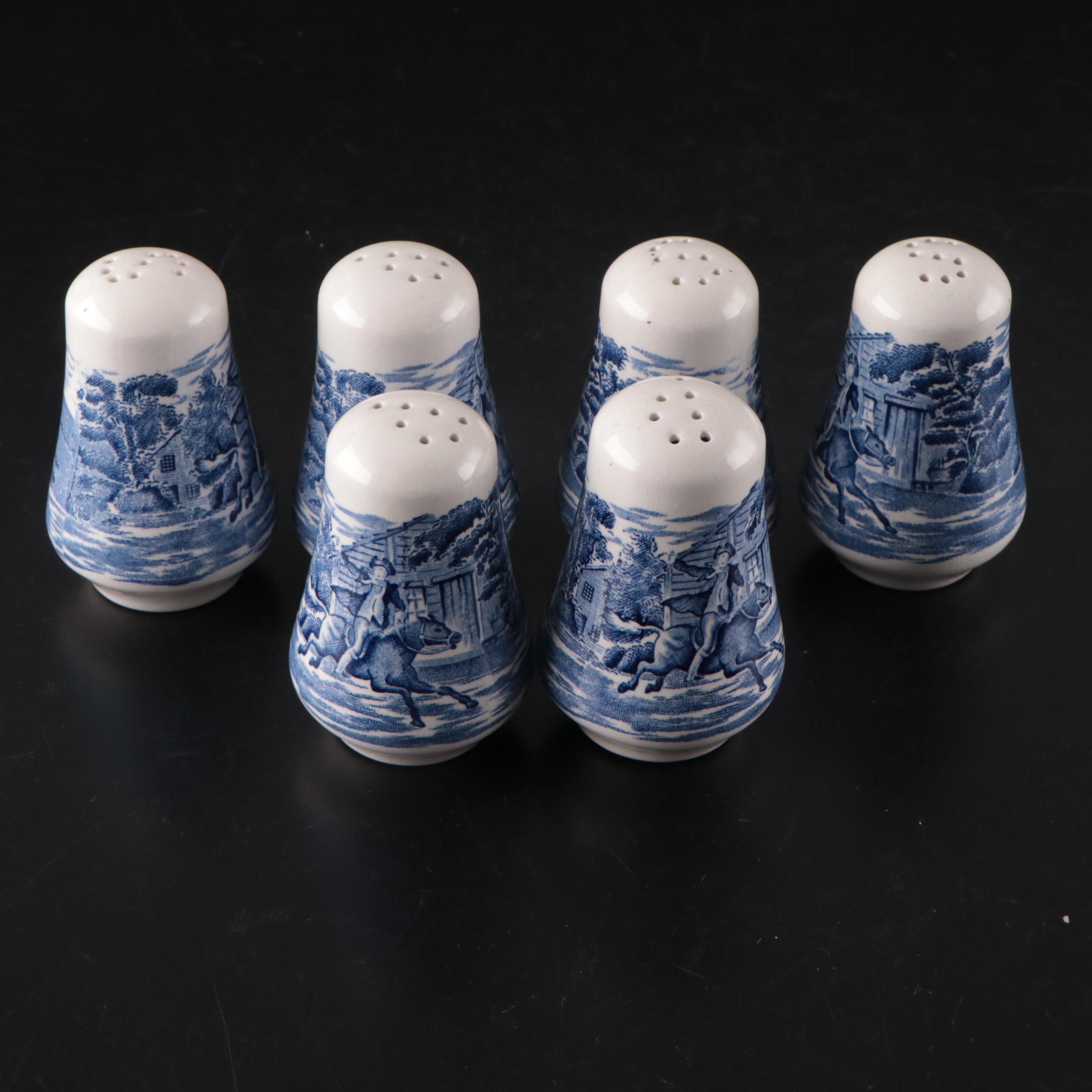 Staffordshire Ironstone Liberty Blue Dinnerware, 1975–1981