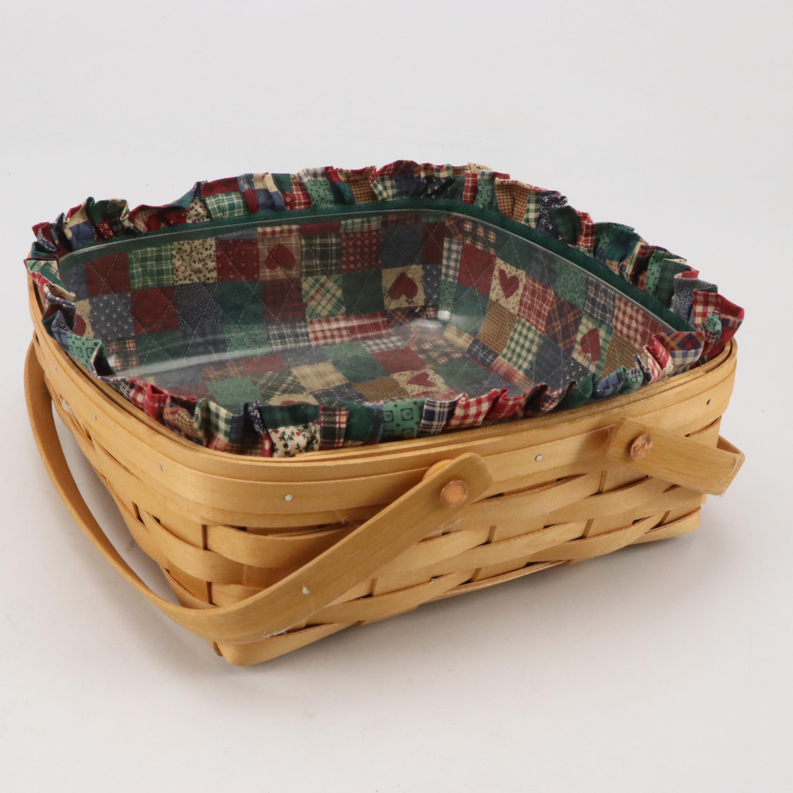 Gerald Henn "Rose Sponge" Ceramic Bowl and Wood Basket with More