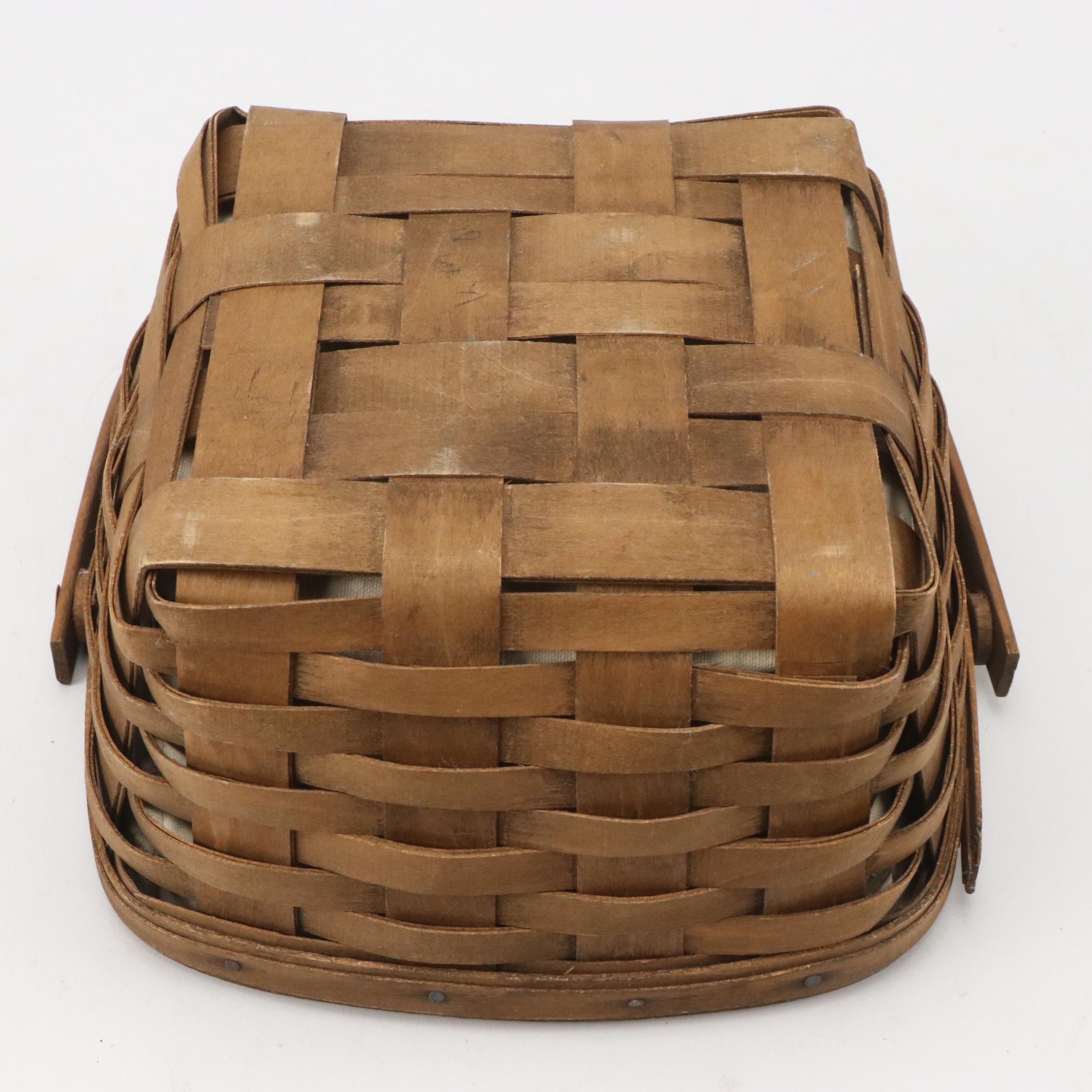 Gerald Henn "Rose Sponge" Ceramic Bowl and Wood Basket with More