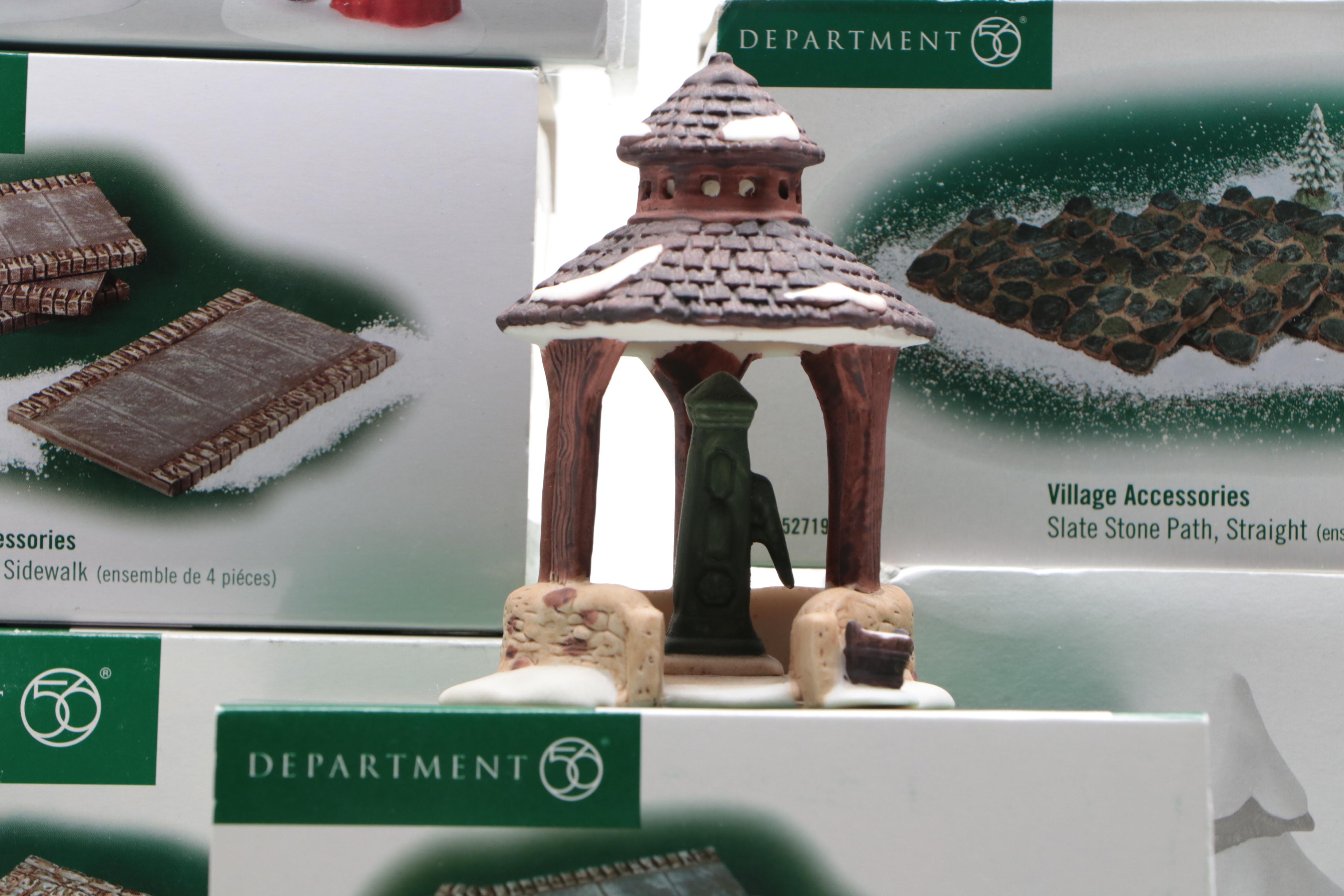 Department 56 "Heritage Village Collection" Porcelain Pine and More Figurines