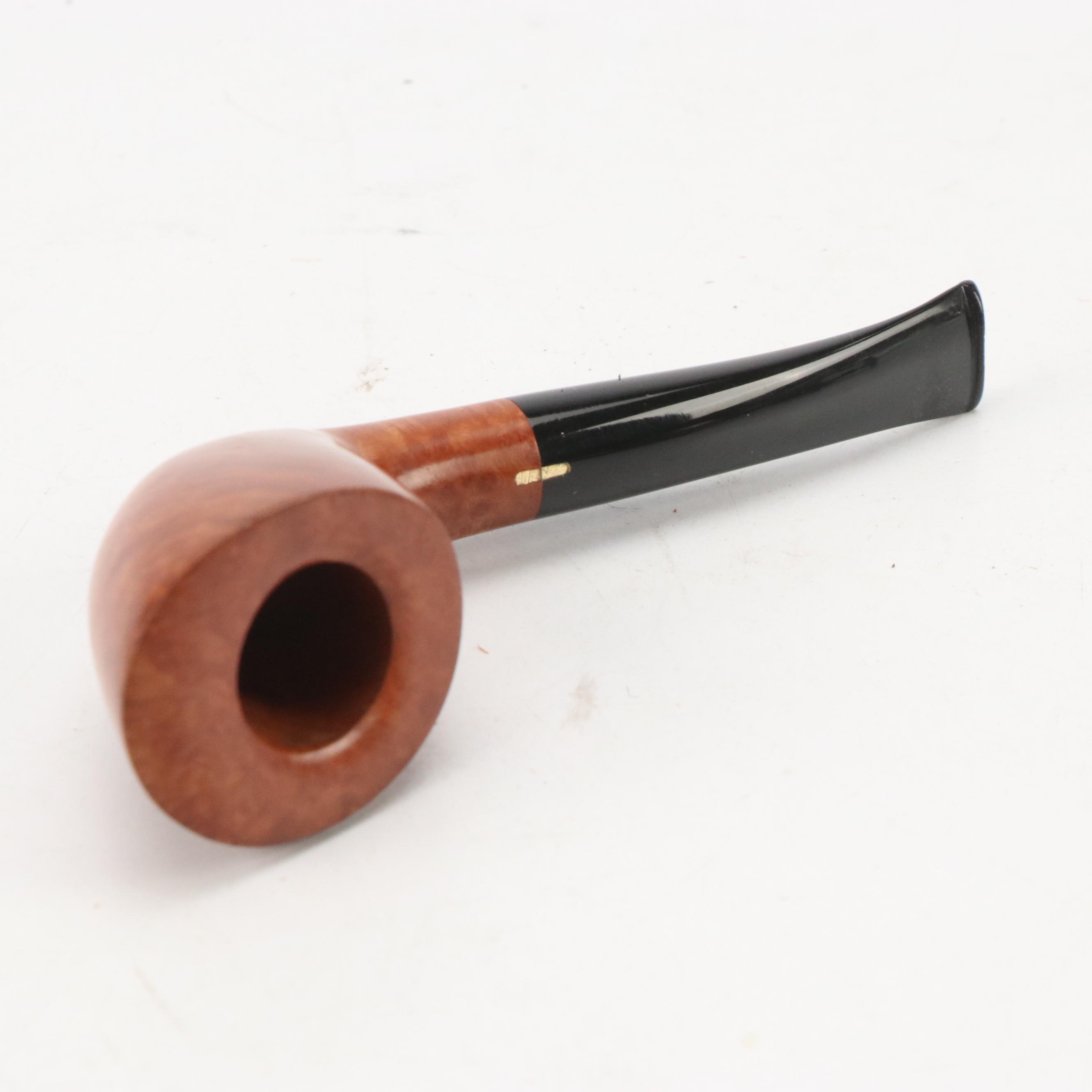 Italian Burlwood and More Briar Wood Tobacco Pipes