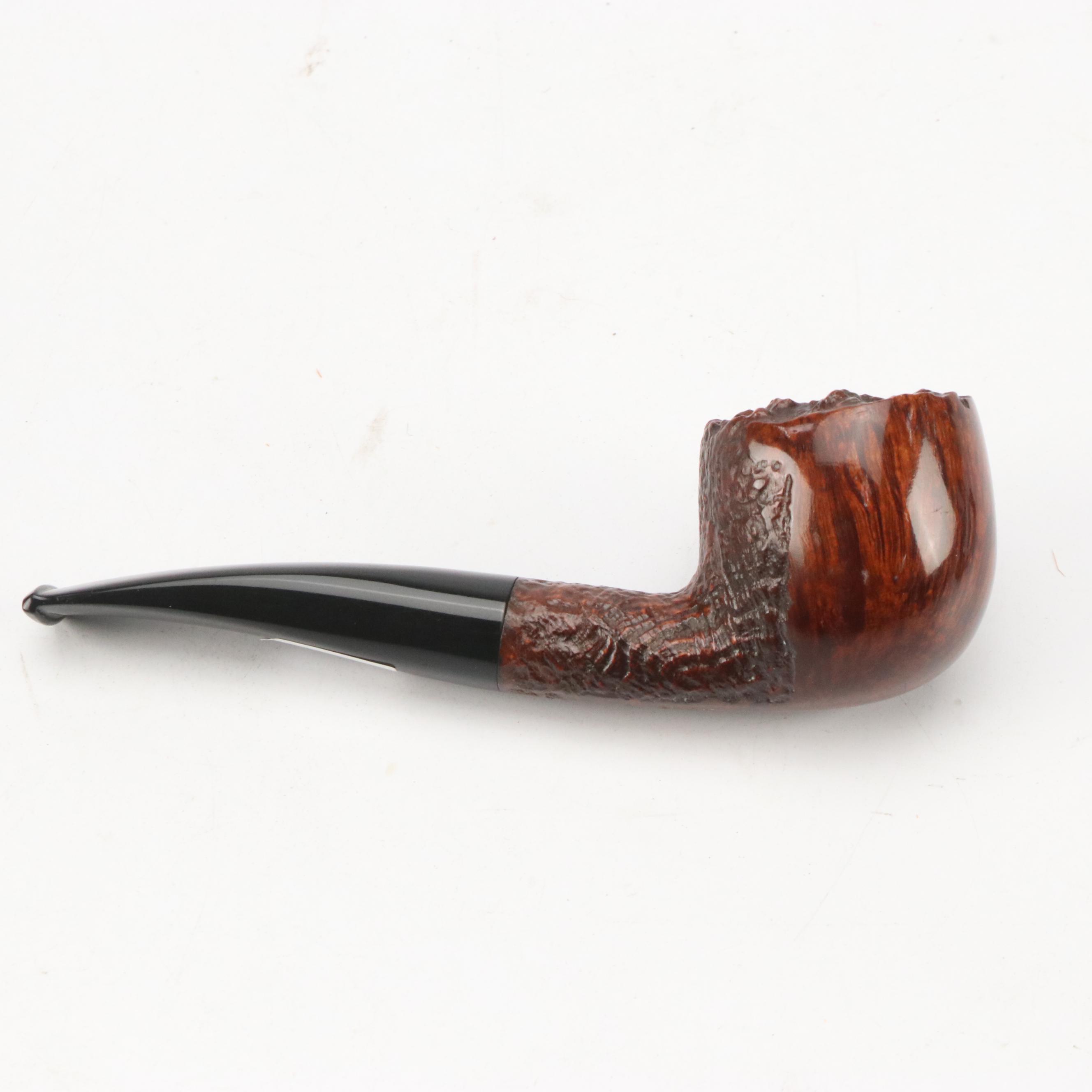 Italian Burlwood and More Briar Wood Tobacco Pipes