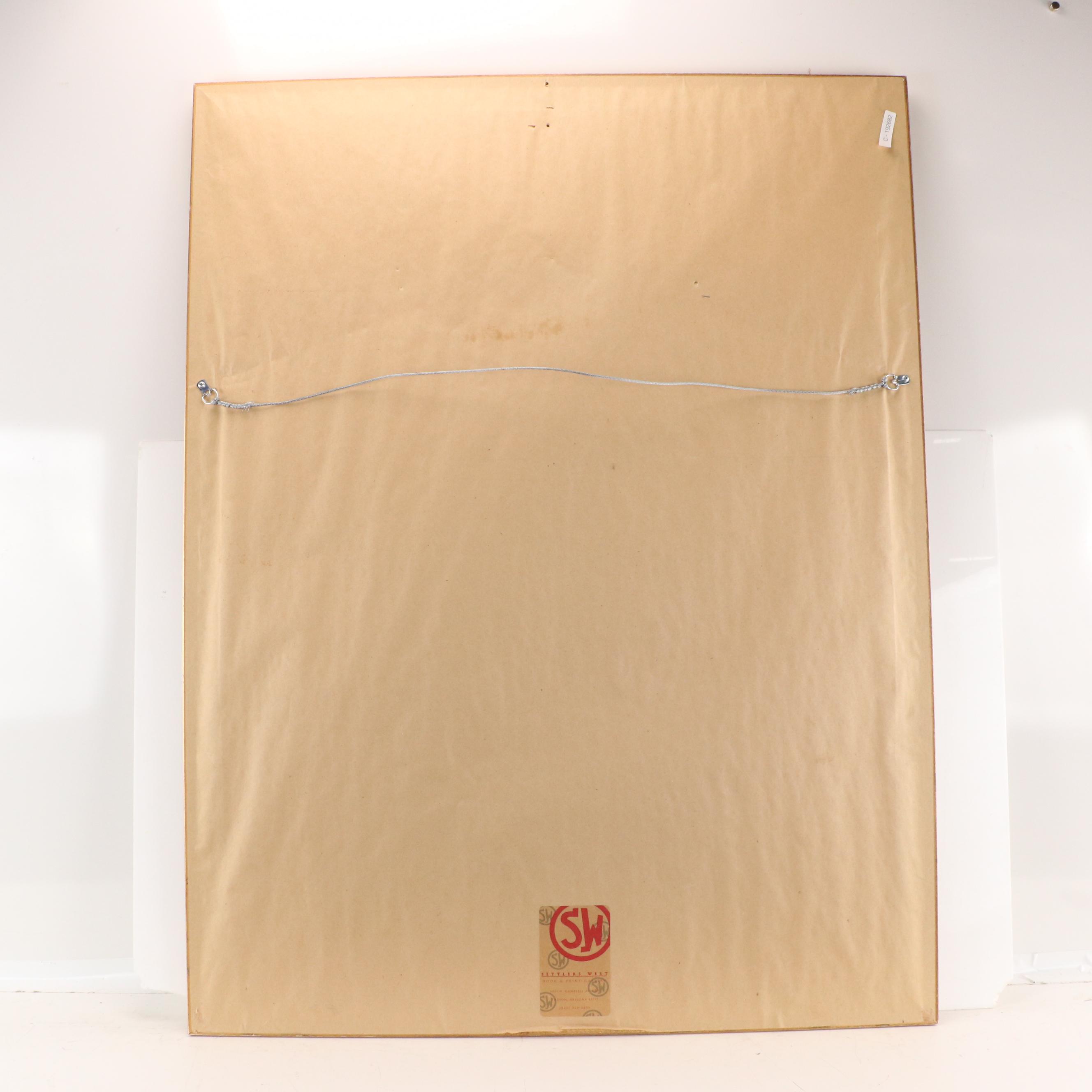 Bonita Roberts Still life Oil Pastel Drawing with Figurines