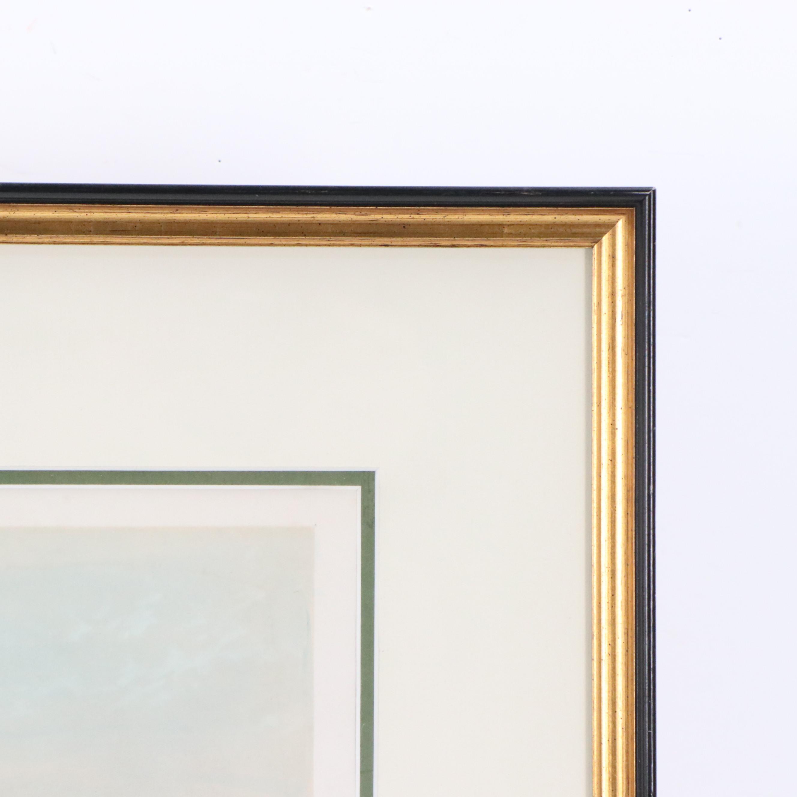 Andrew Picken Lithograph "Forts Constantine & Alexander...," 1838