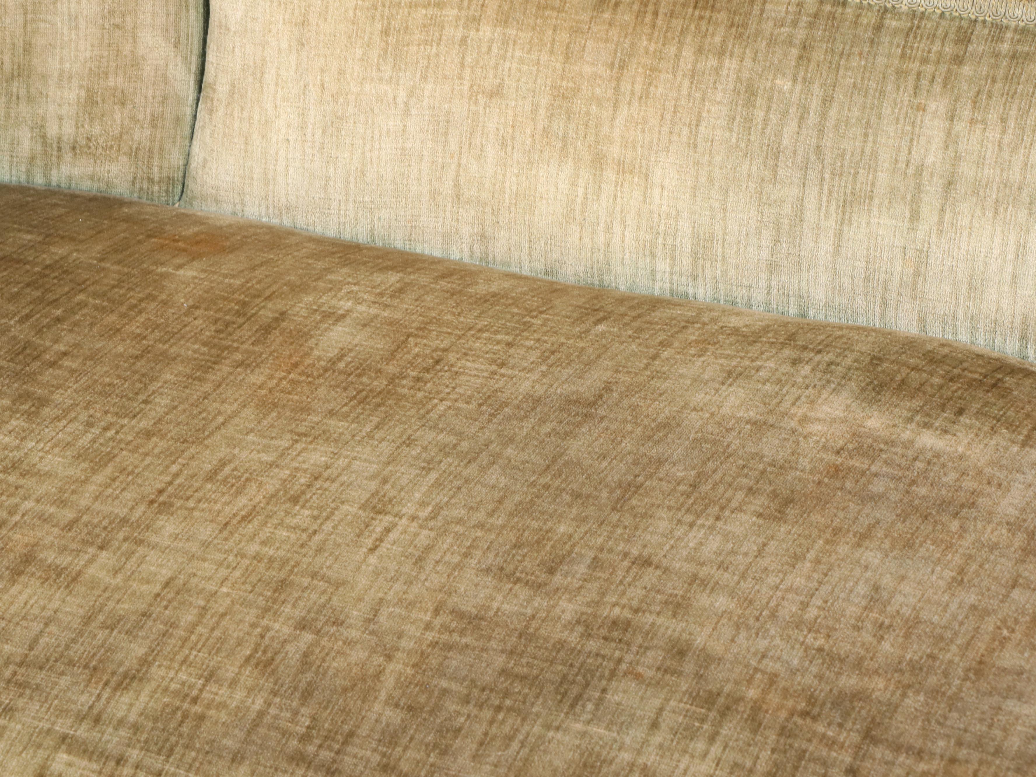 Renaissance Revival Carved and Burl Walnut Sofa, Manner of John Jeliff, c. 1870