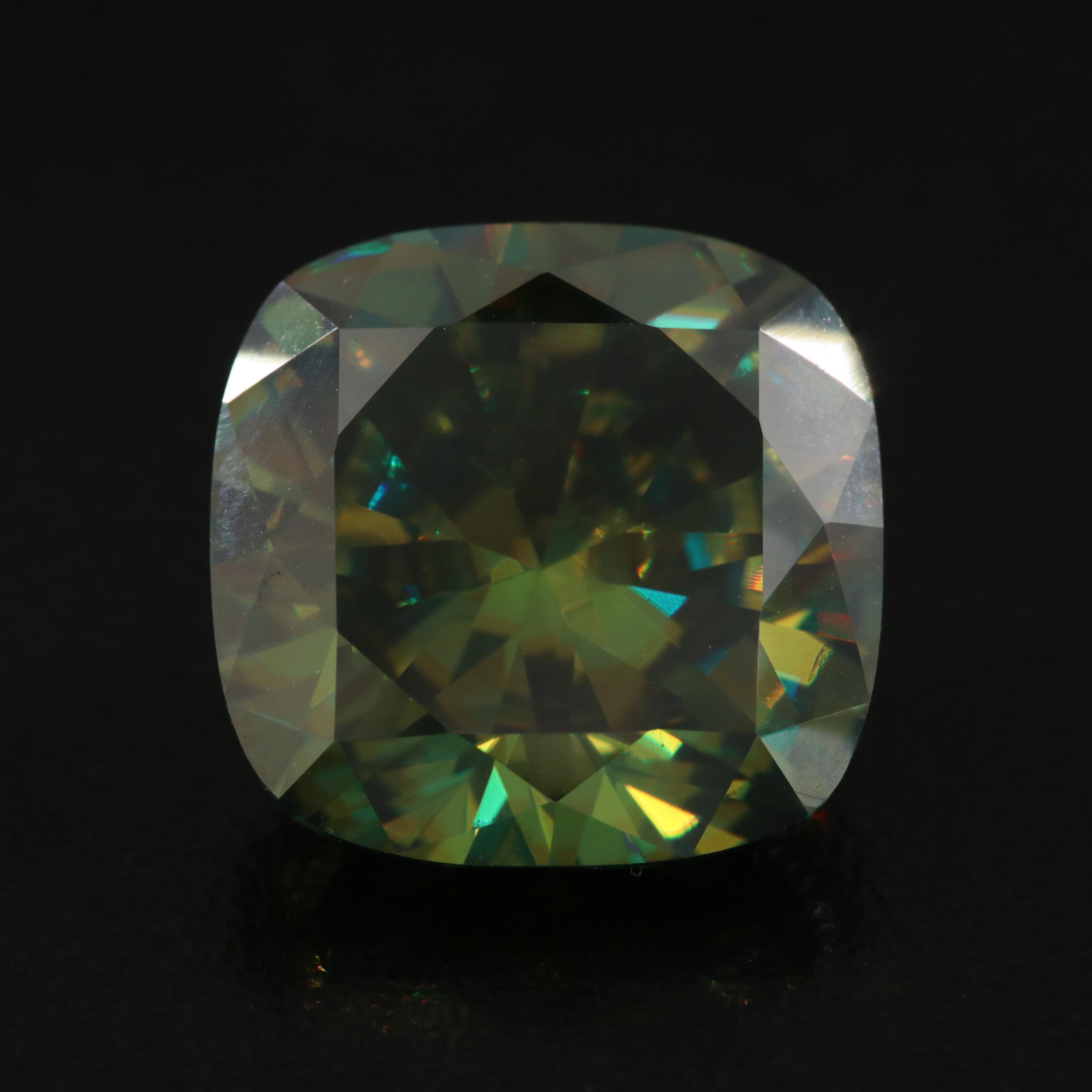 Loose 15.19 CT Moissanite