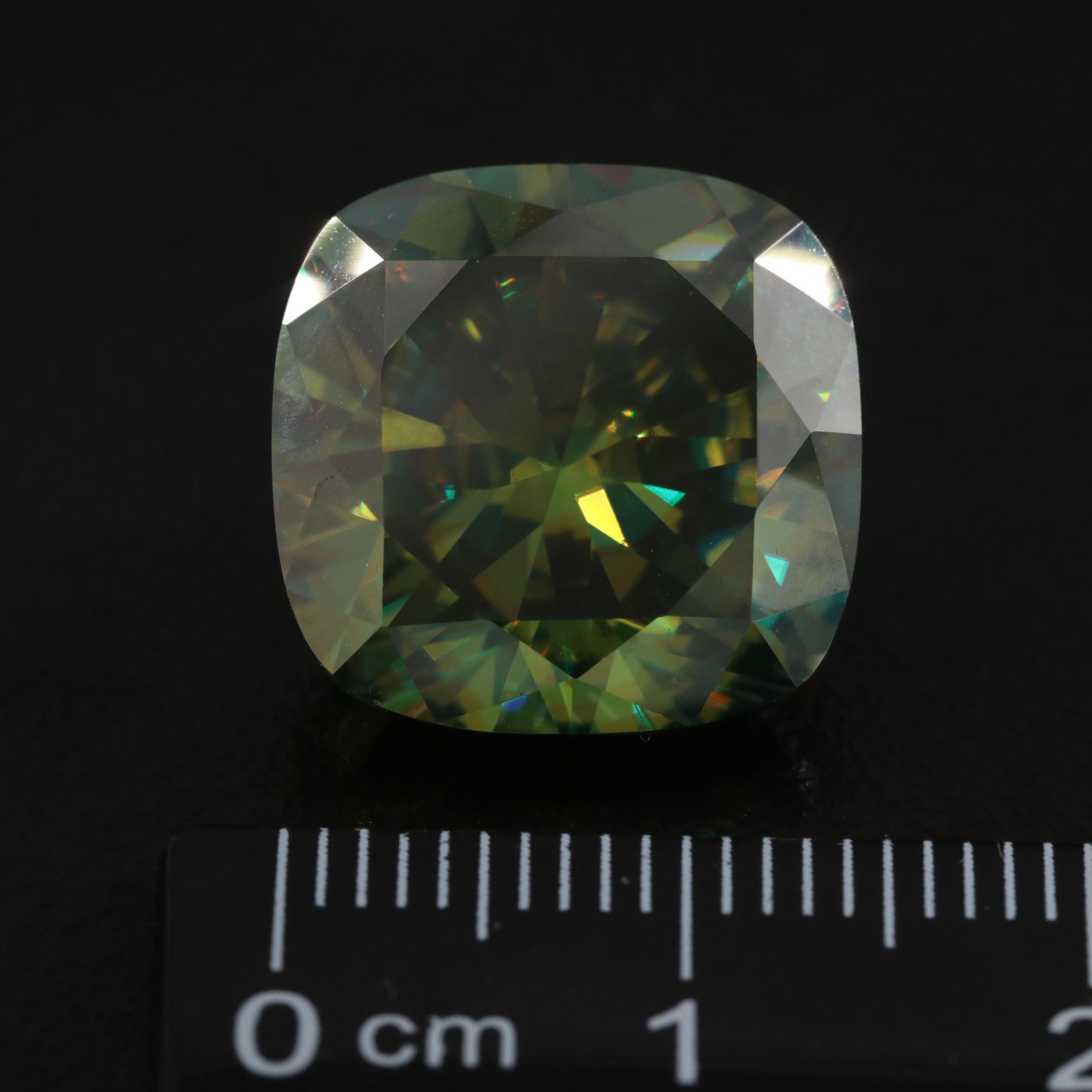 Loose 15.19 CT Moissanite