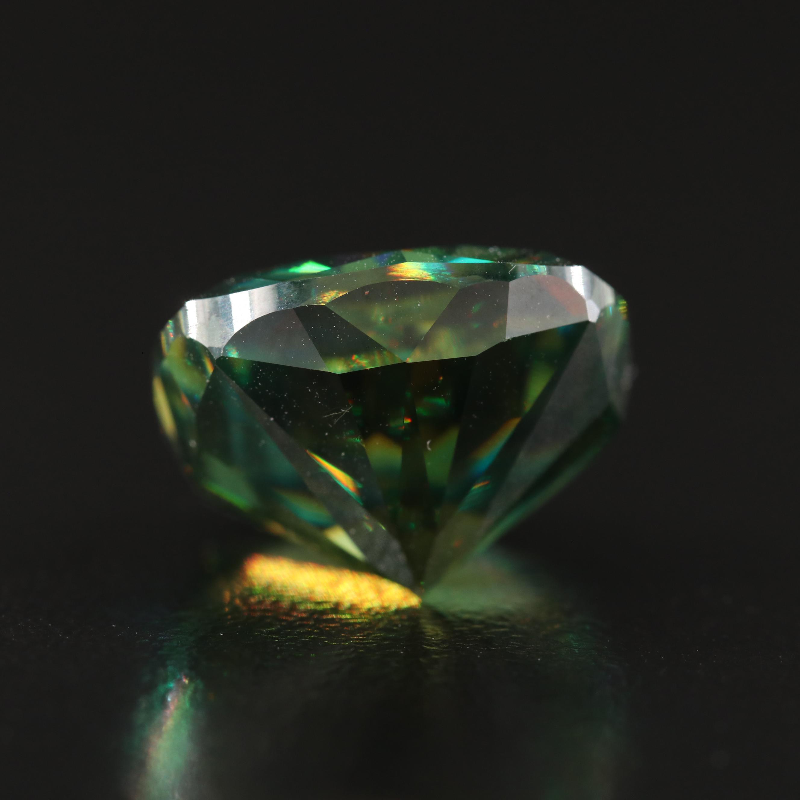 Loose 15.19 CT Moissanite