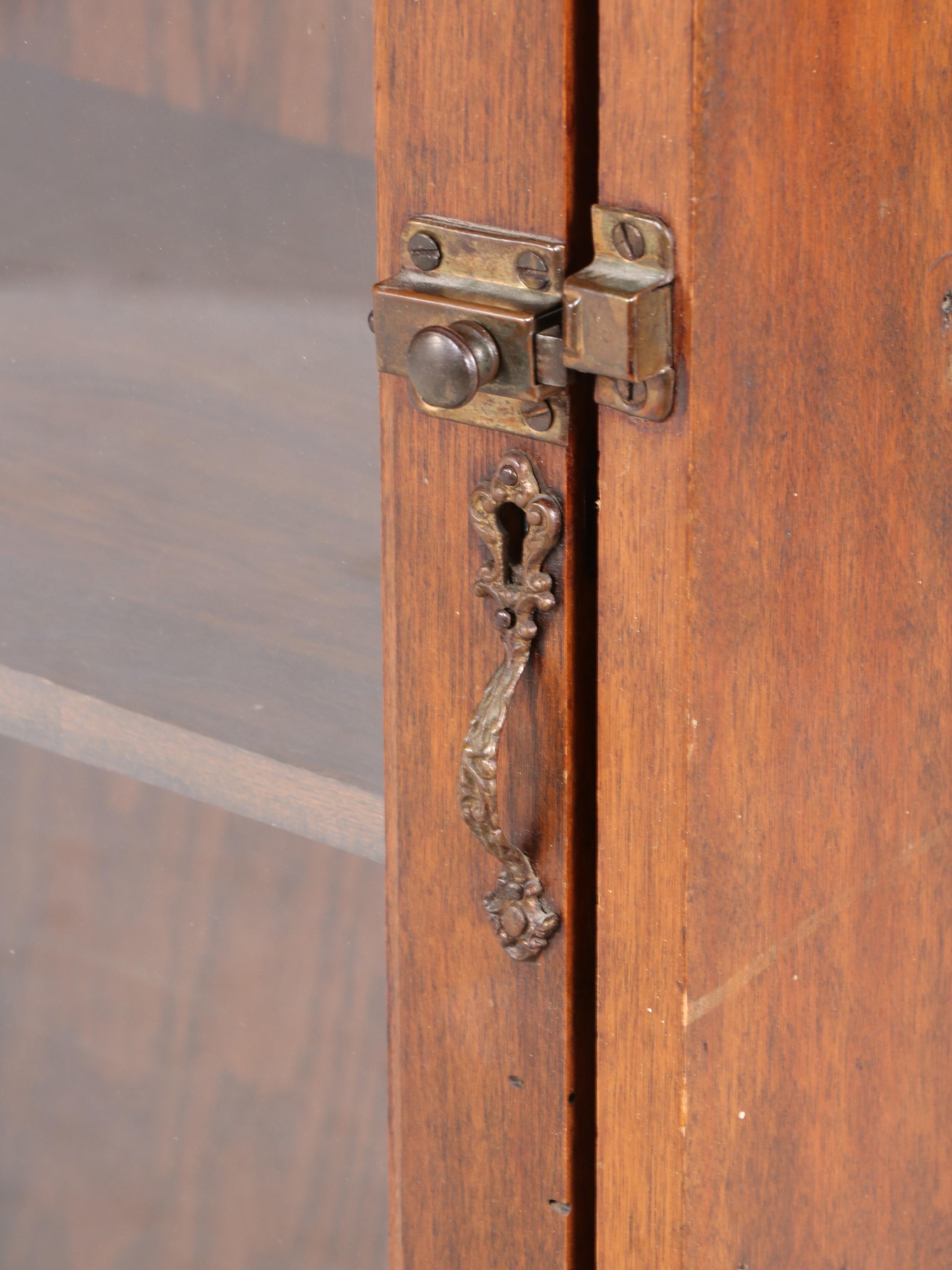 American Birch and Oak Bookcase, Early 20th Century