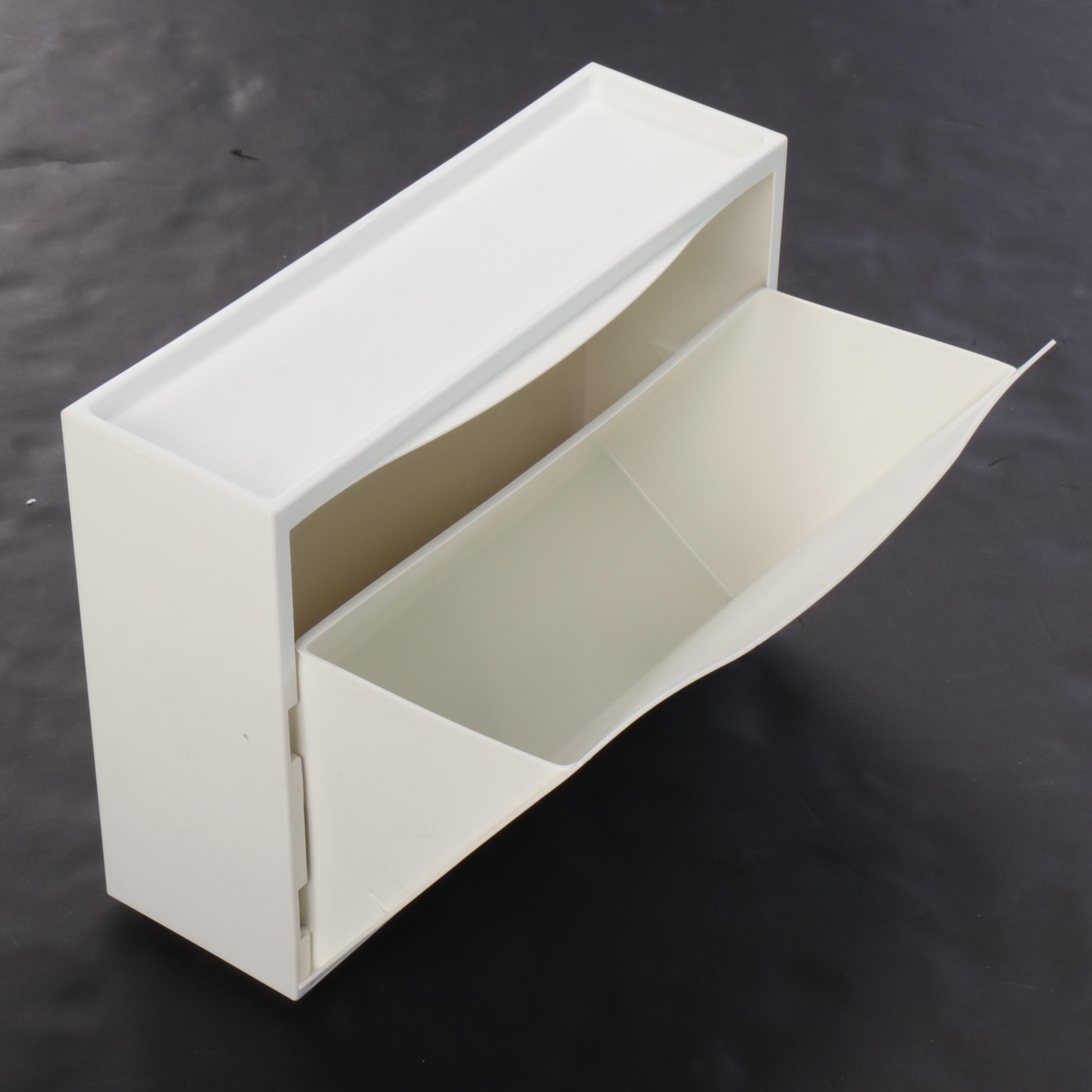 IKEA "Trones" Stackable Shoe Cabinets in White with Clear Plastic Organizers