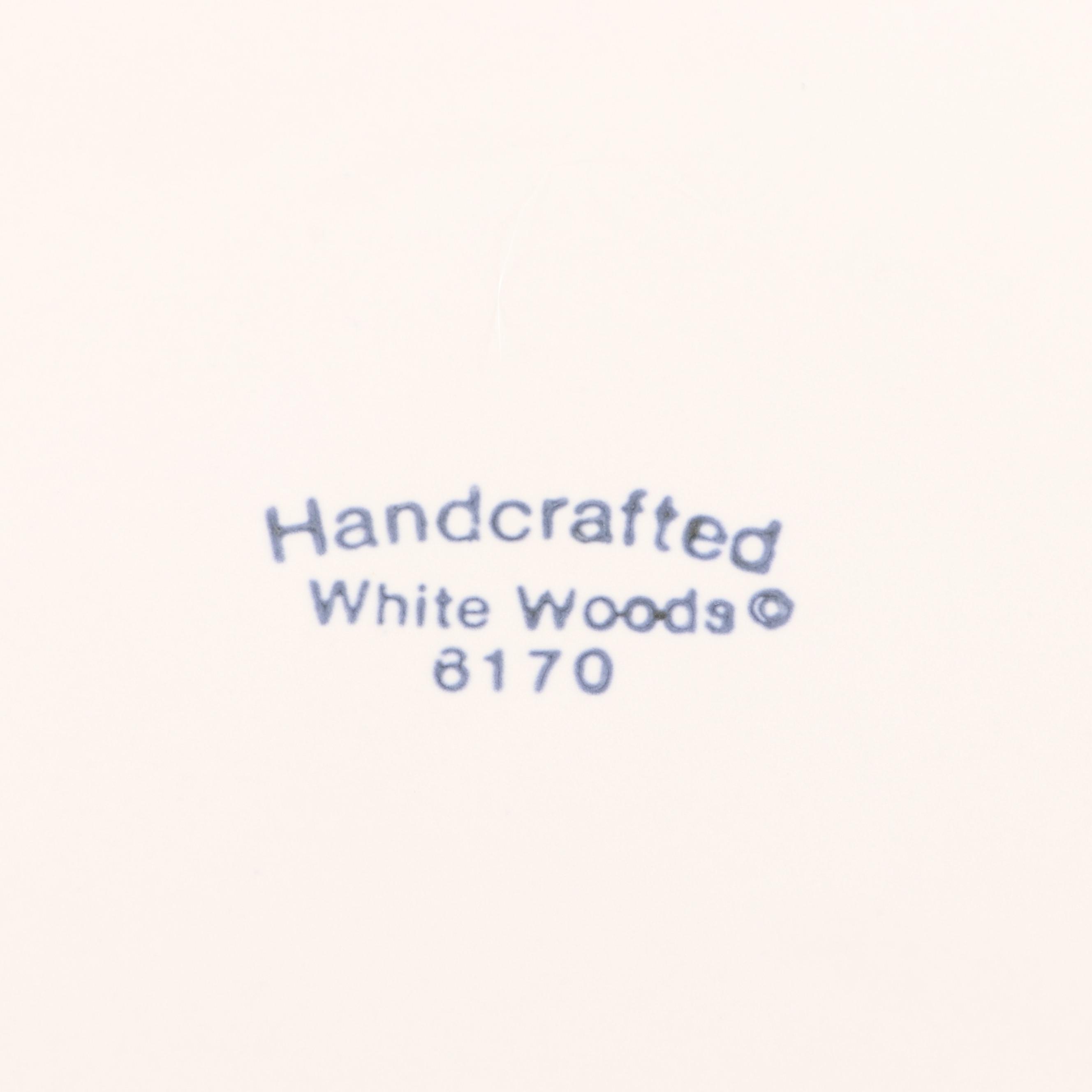 Sango "White Woods" Stoneware Dinnerware