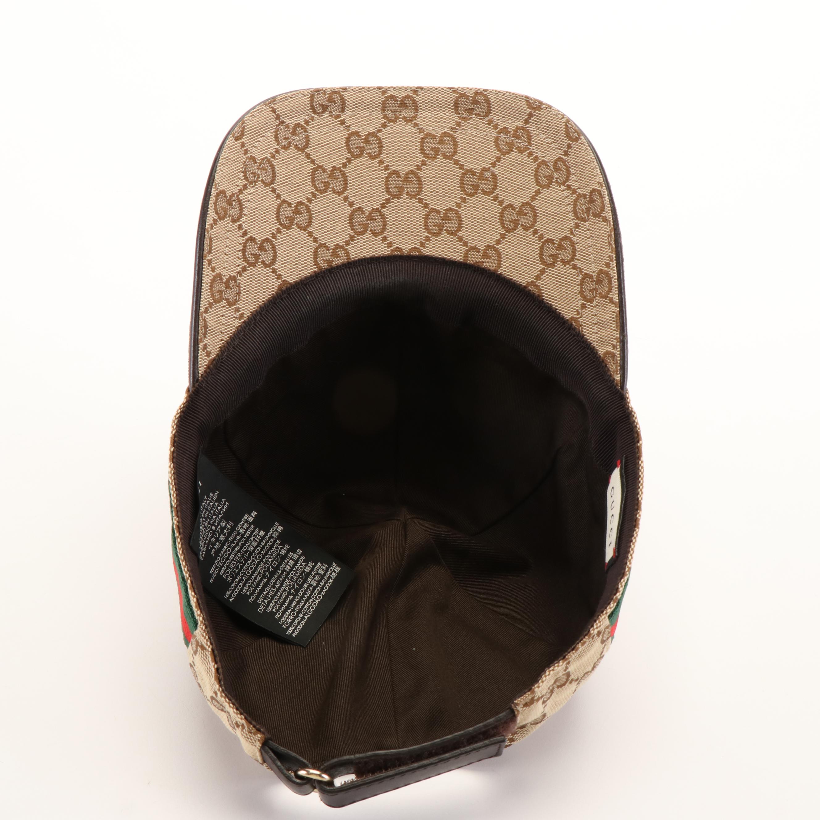Gucci GG Canvas Baseball Cap