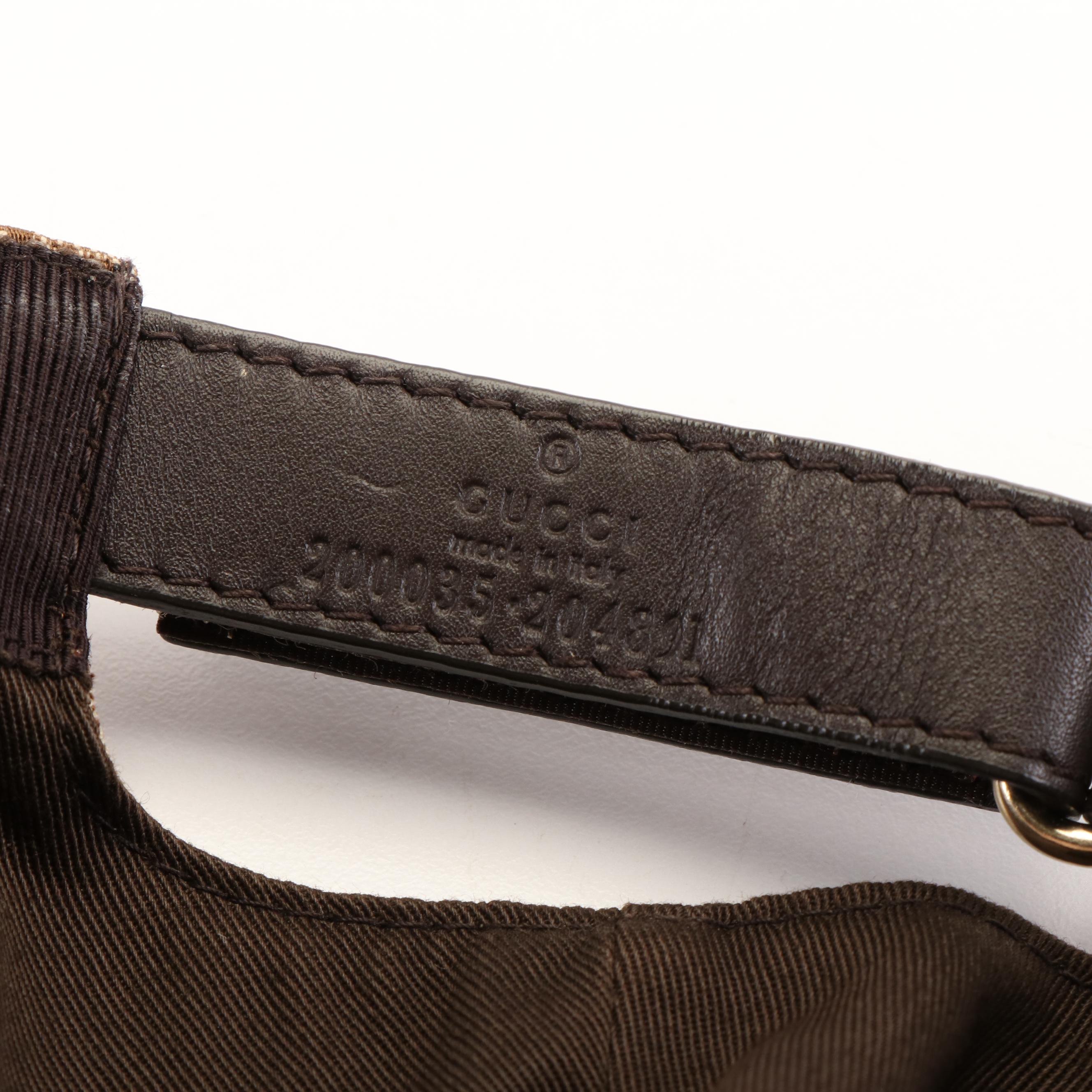 Gucci GG Canvas Baseball Cap